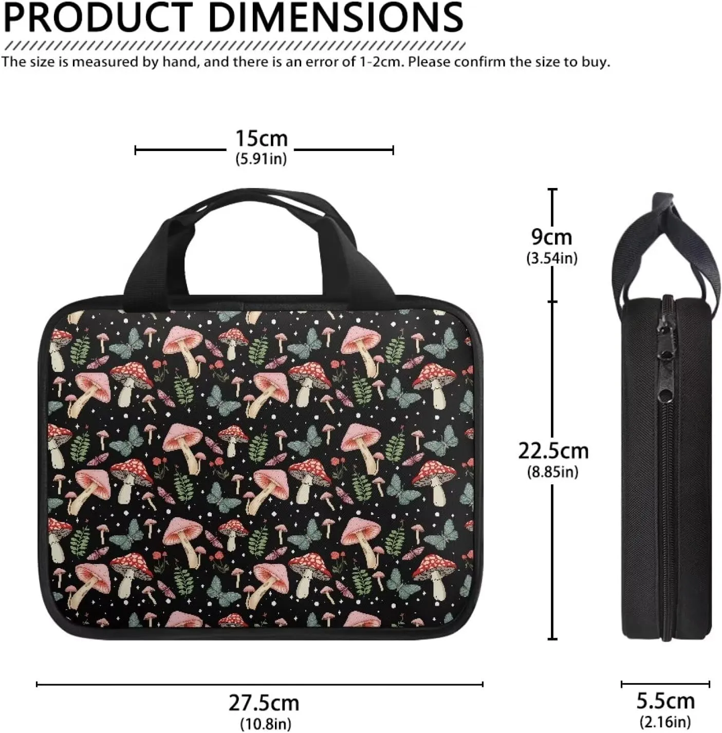Fashion Bible Tote Bag,Bible Shoulder Bag for Men,Floral Bible Carrying Case for Women