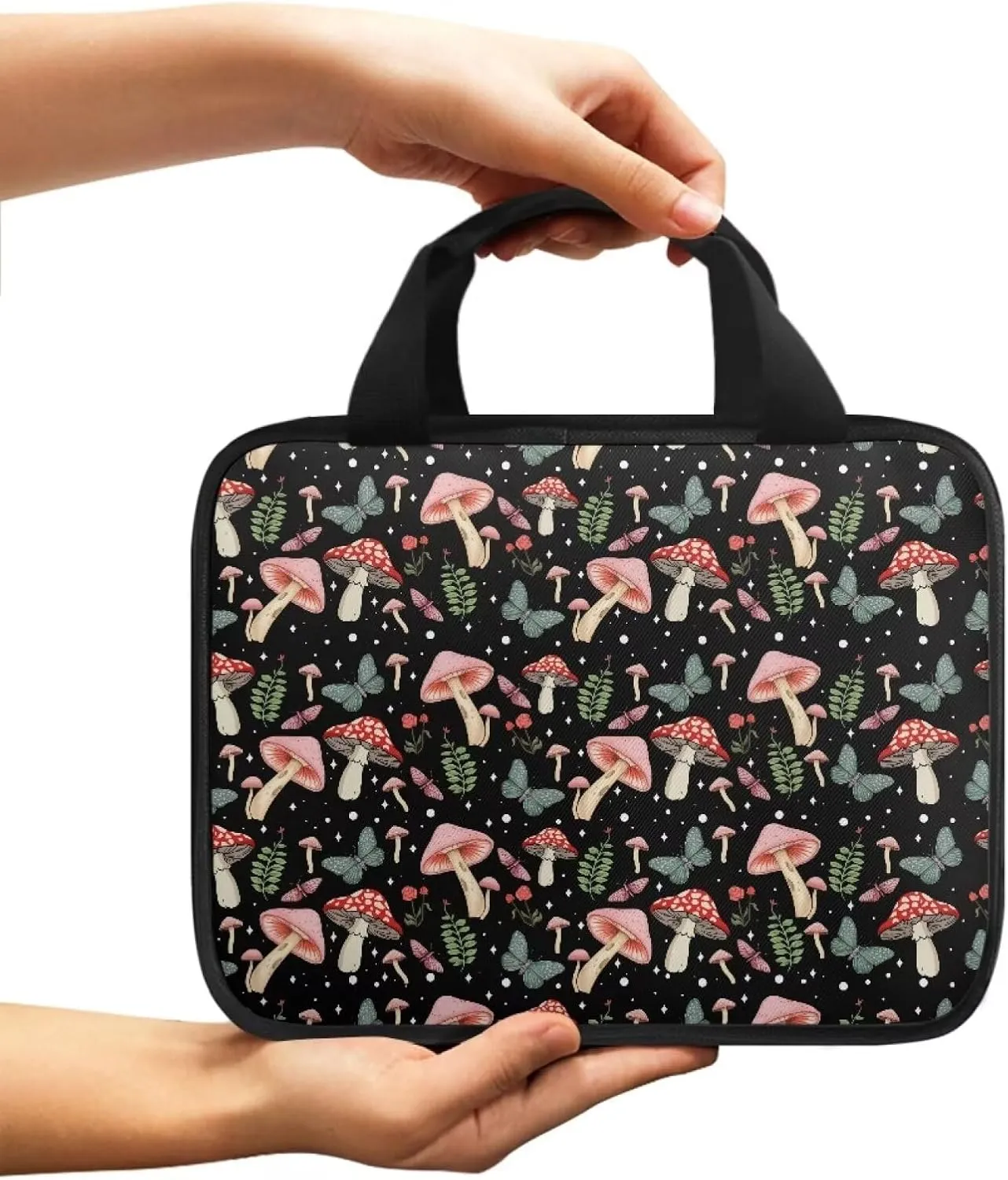 Fashion Bible Tote Bag,Bible Shoulder Bag for Men,Floral Bible Carrying Case for Women