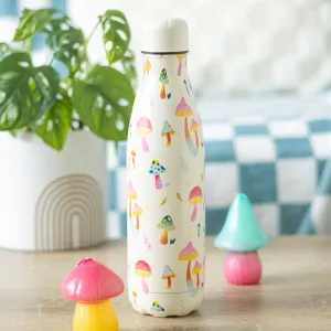 Funky Mushroom Metal Water Bottle