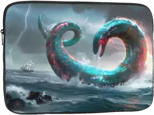 Giant Snake In The Sea Laptop Inner Bag Laptop Sleeve Case Briefcase Carrying Laptop Cover