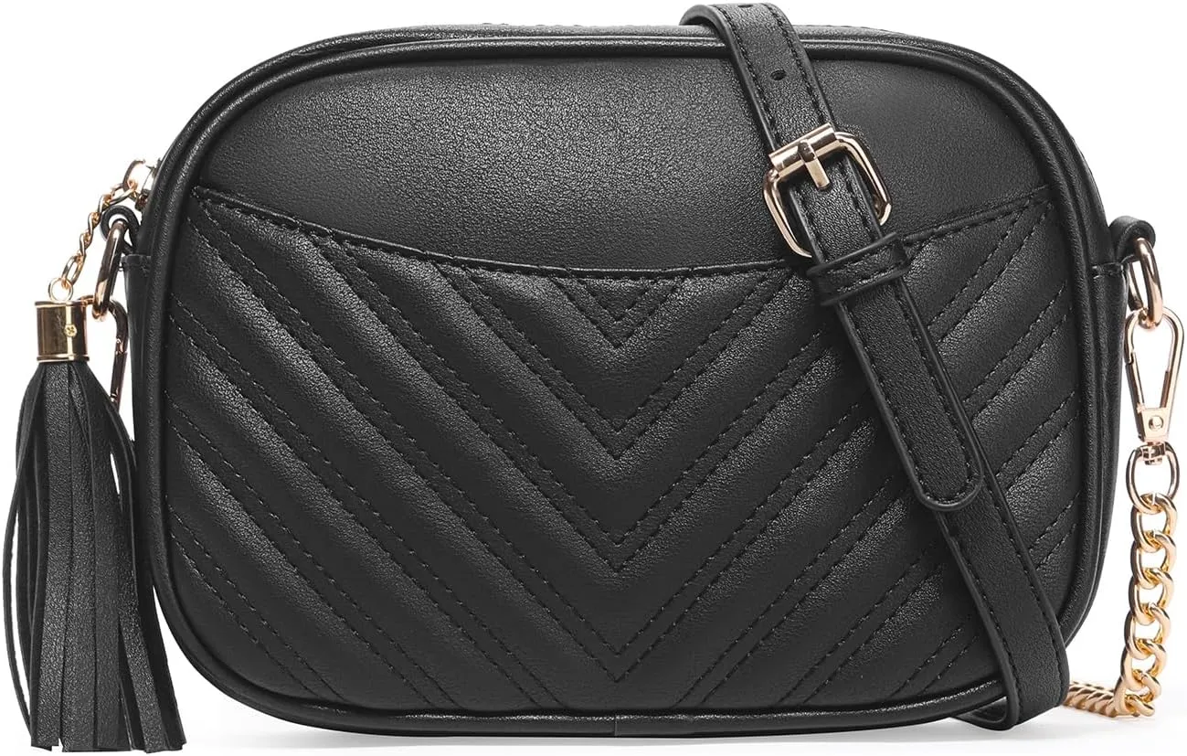 GOIACII Women Shoulder Bag Small Crossbody Bag Purse for Women Crocodile Leather Bags Wrist Strap
