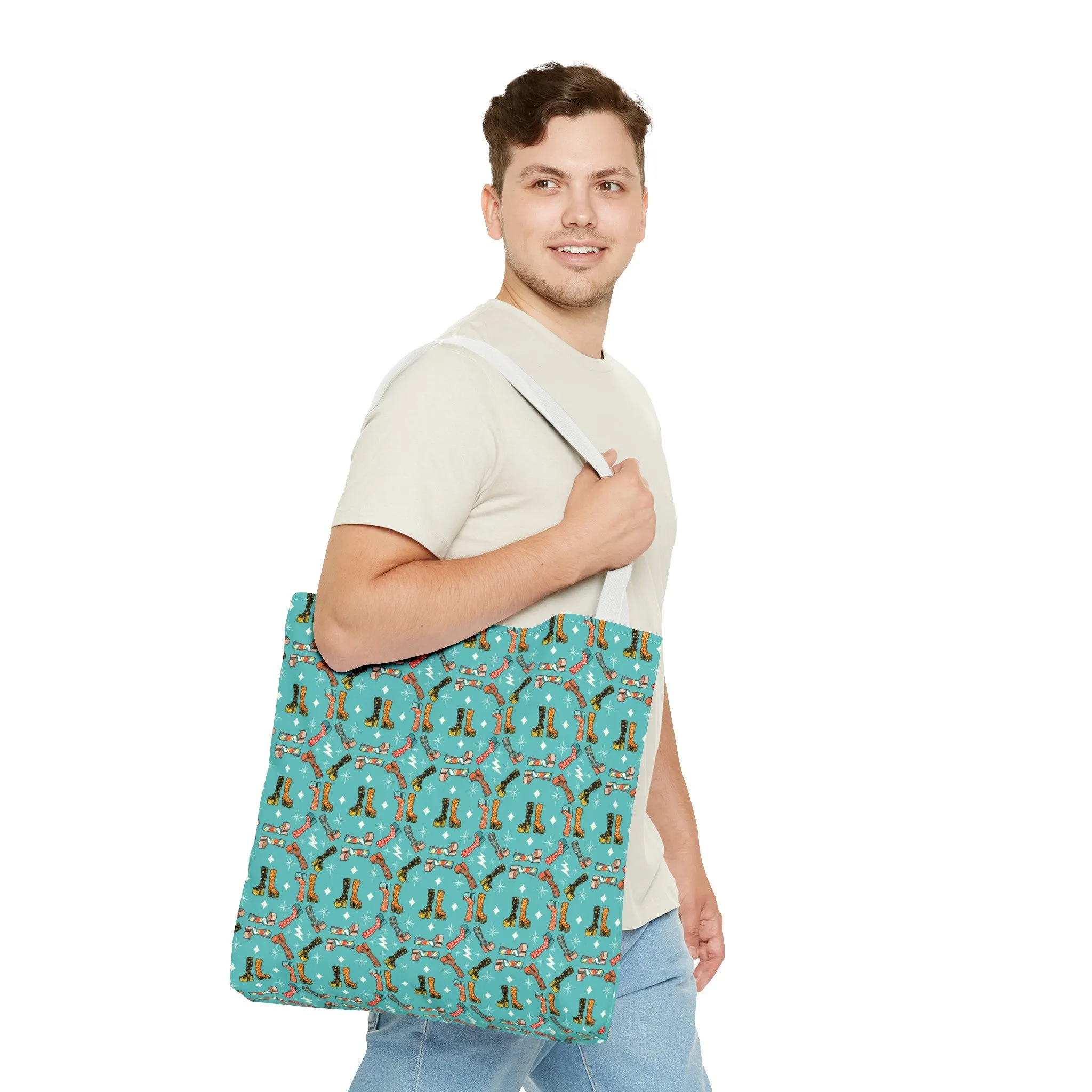 Groovy Boots Tote Bag