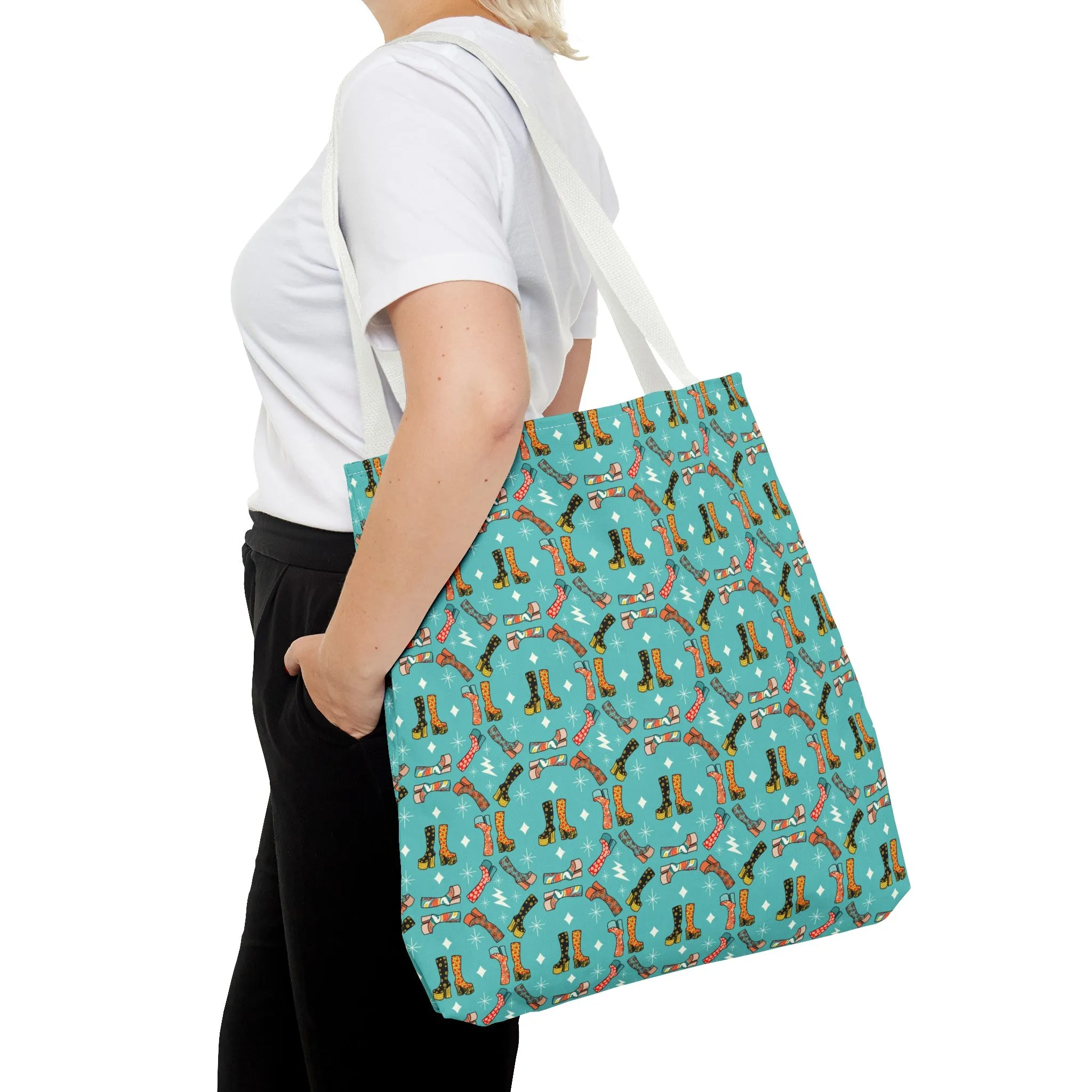 Groovy Boots Tote Bag