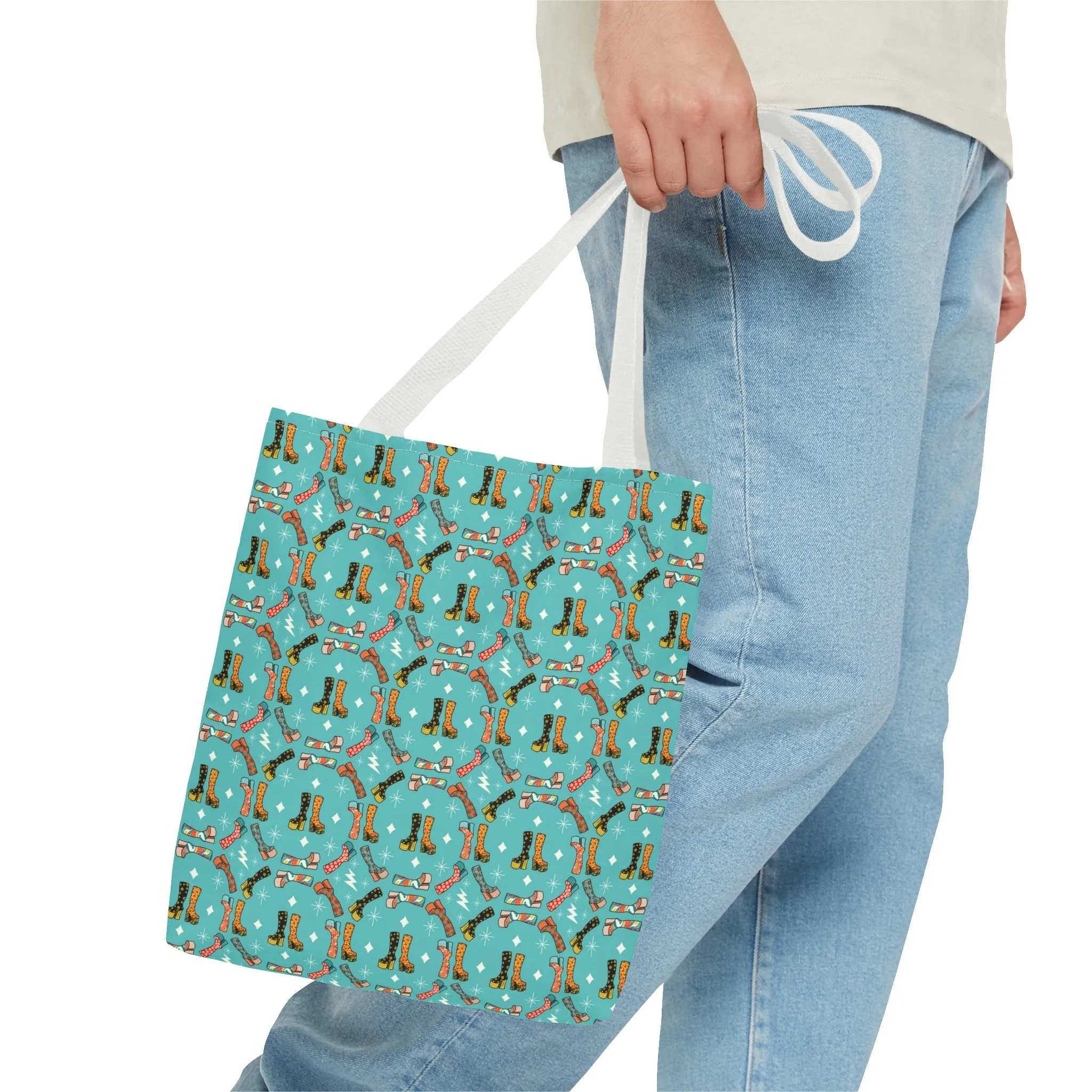 Groovy Boots Tote Bag