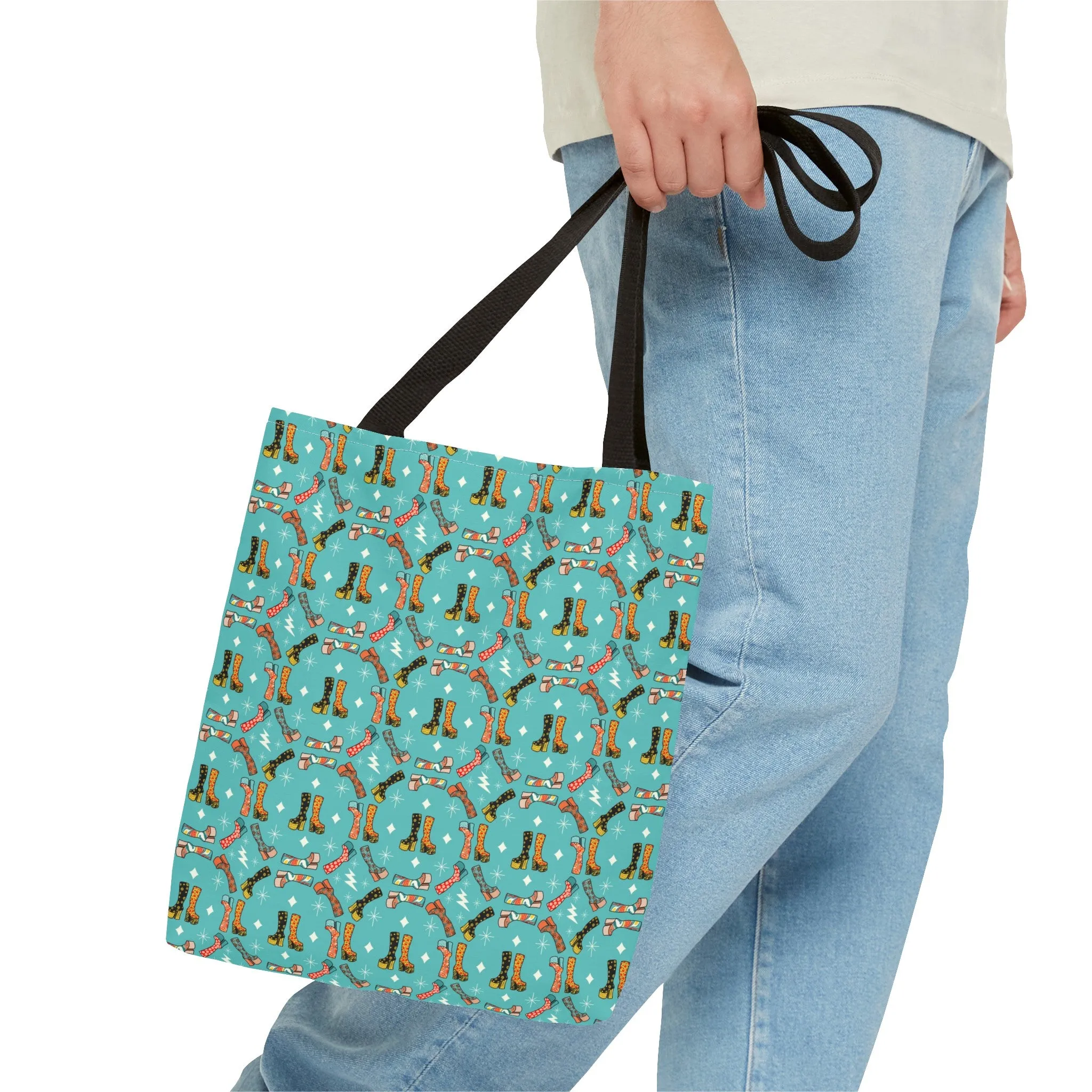 Groovy Boots Tote Bag