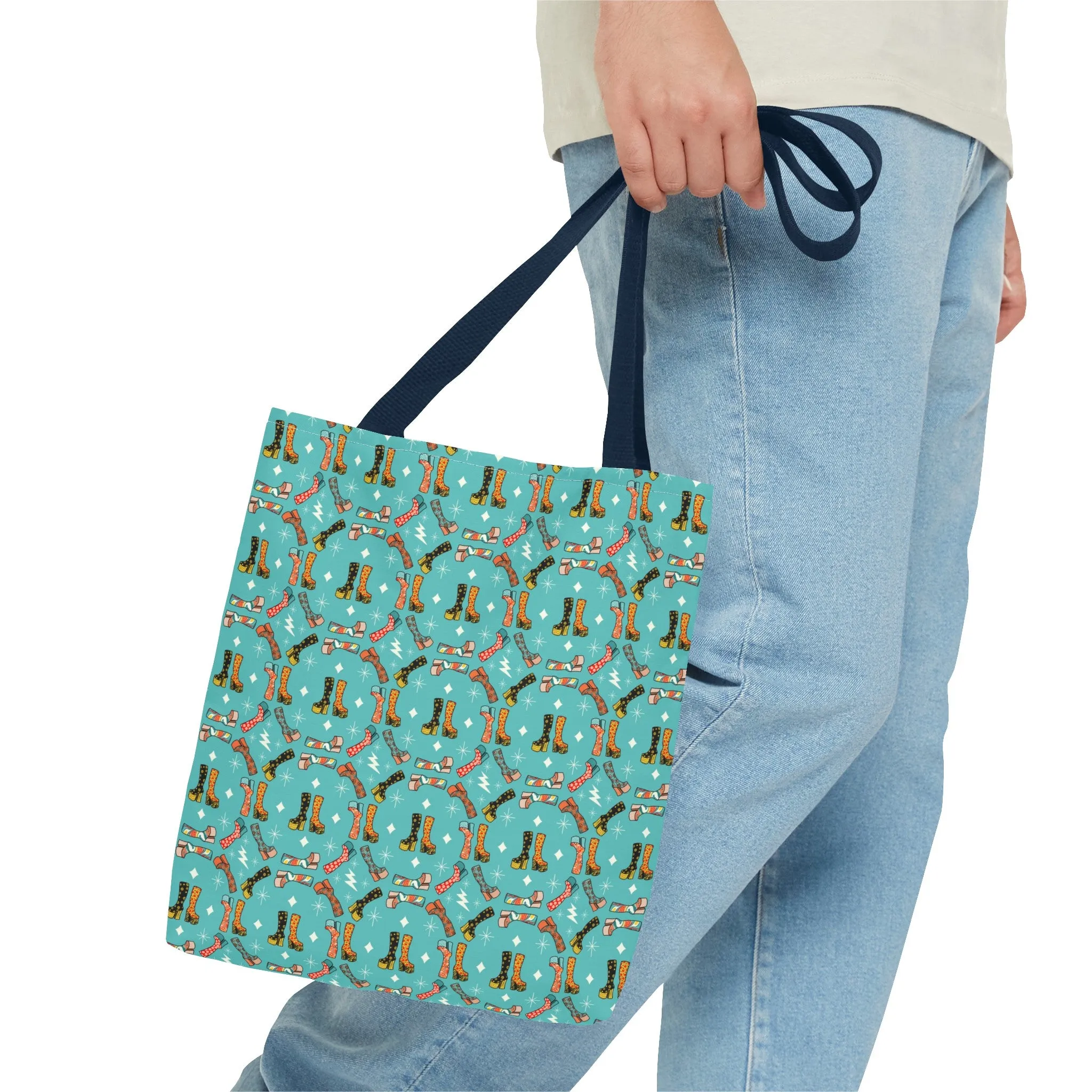 Groovy Boots Tote Bag
