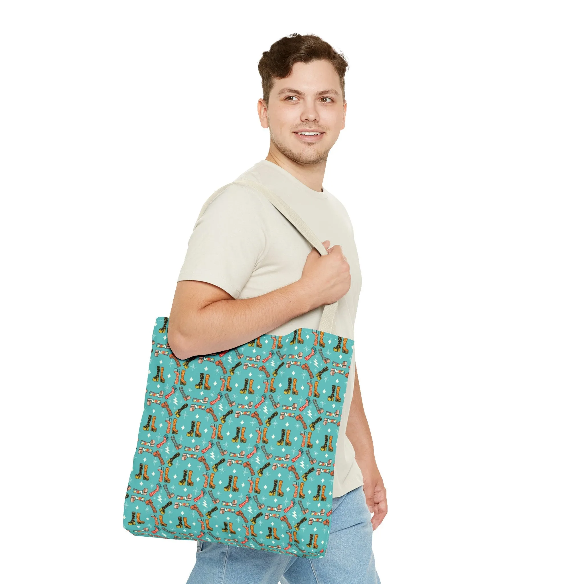 Groovy Boots Tote Bag