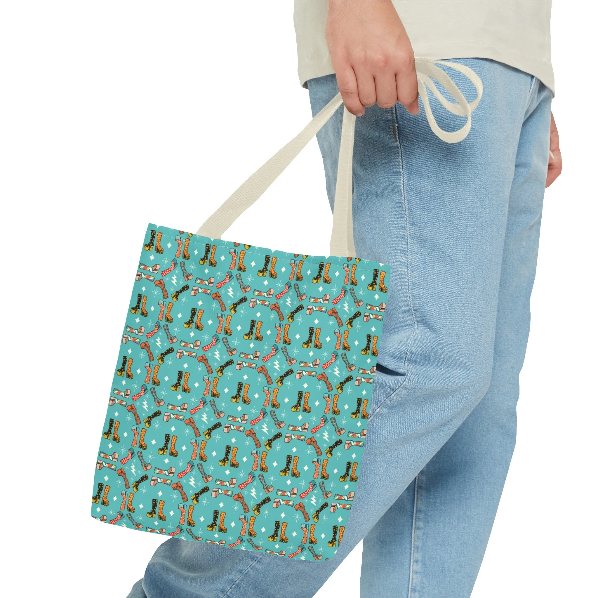 Groovy Boots Tote Bag