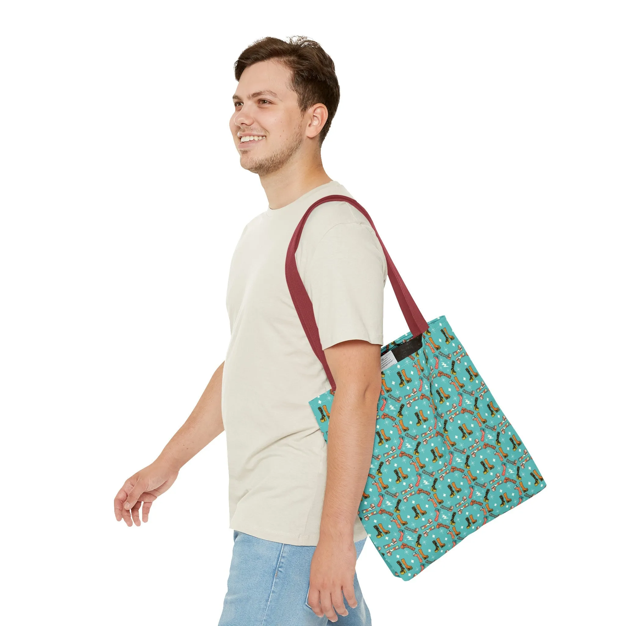 Groovy Boots Tote Bag