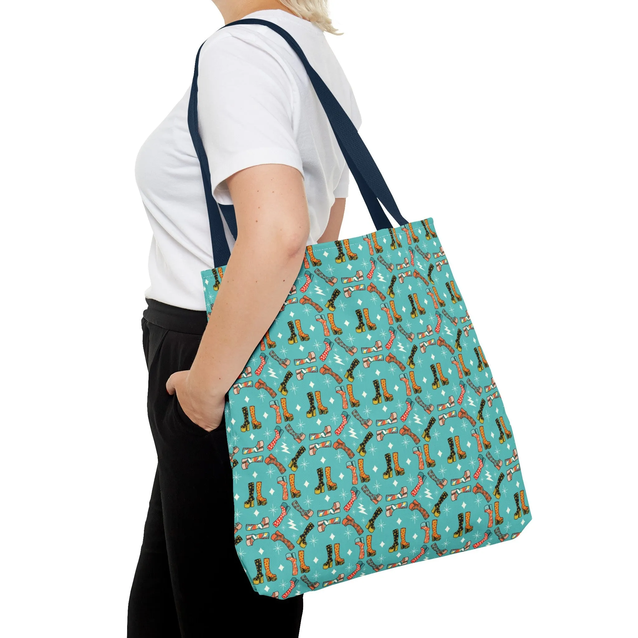 Groovy Boots Tote Bag