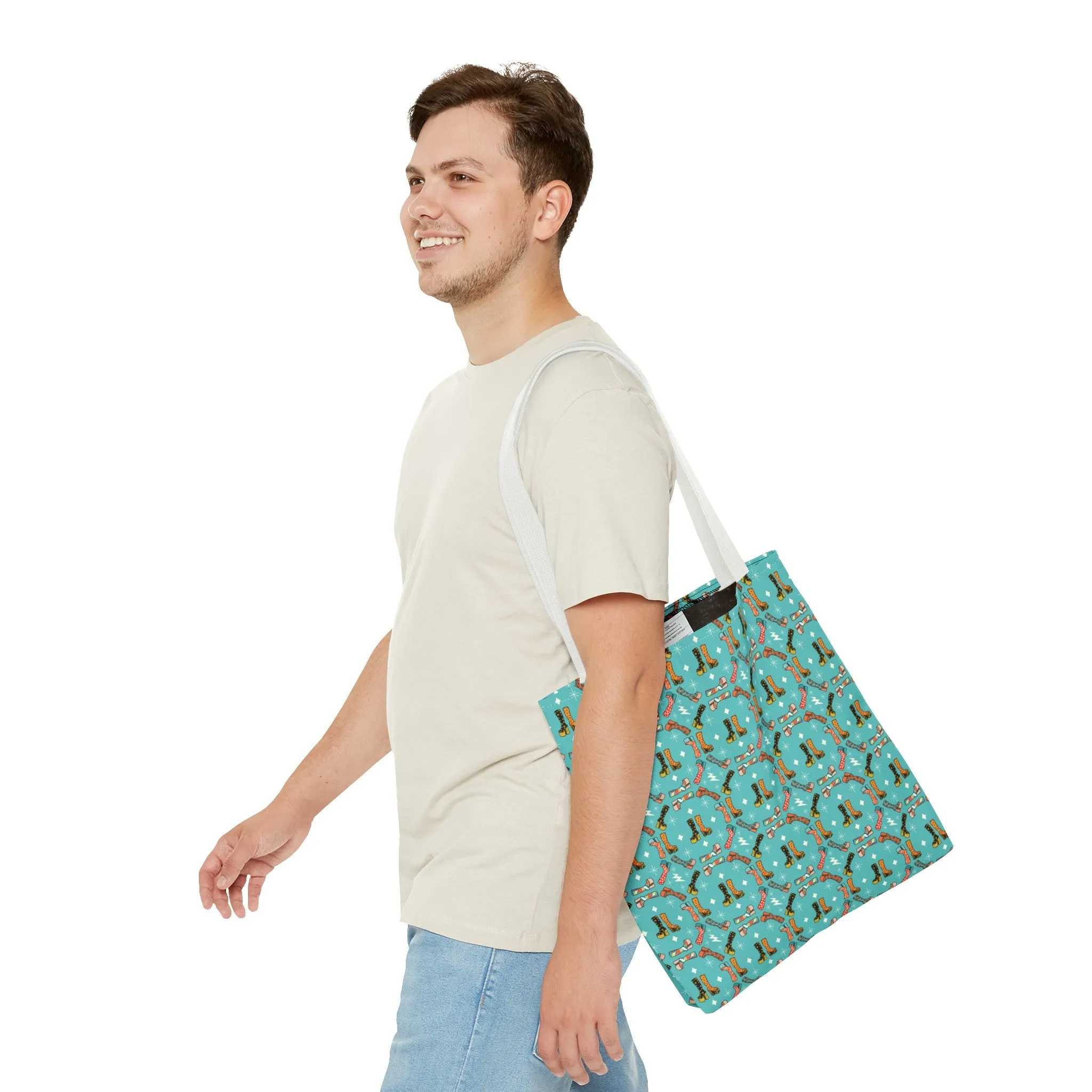 Groovy Boots Tote Bag