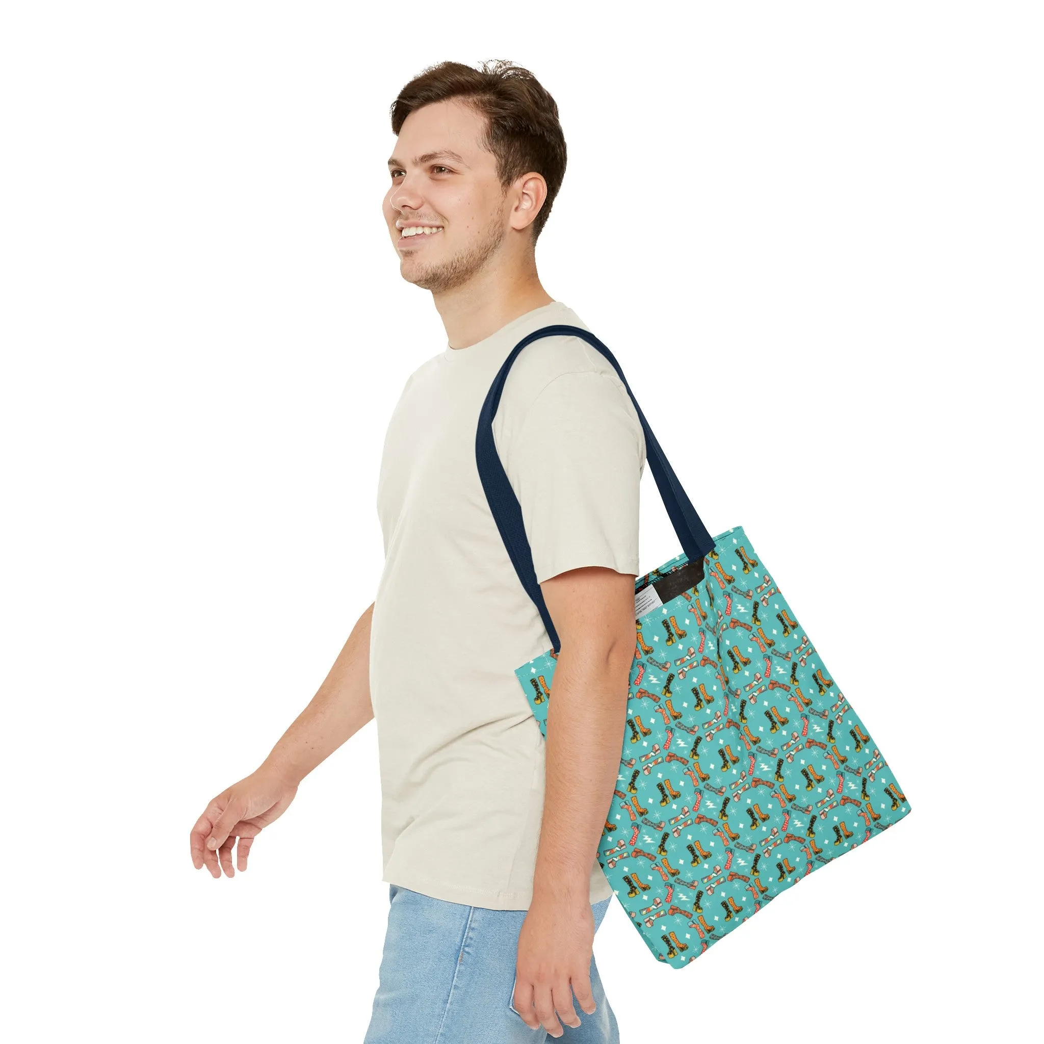 Groovy Boots Tote Bag