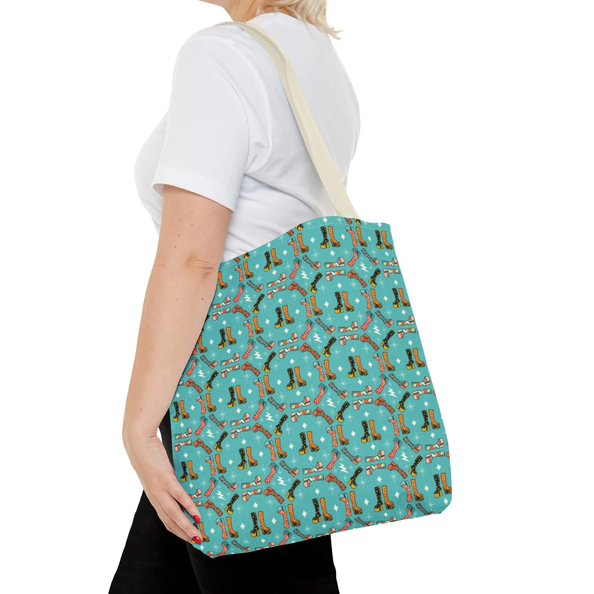 Groovy Boots Tote Bag