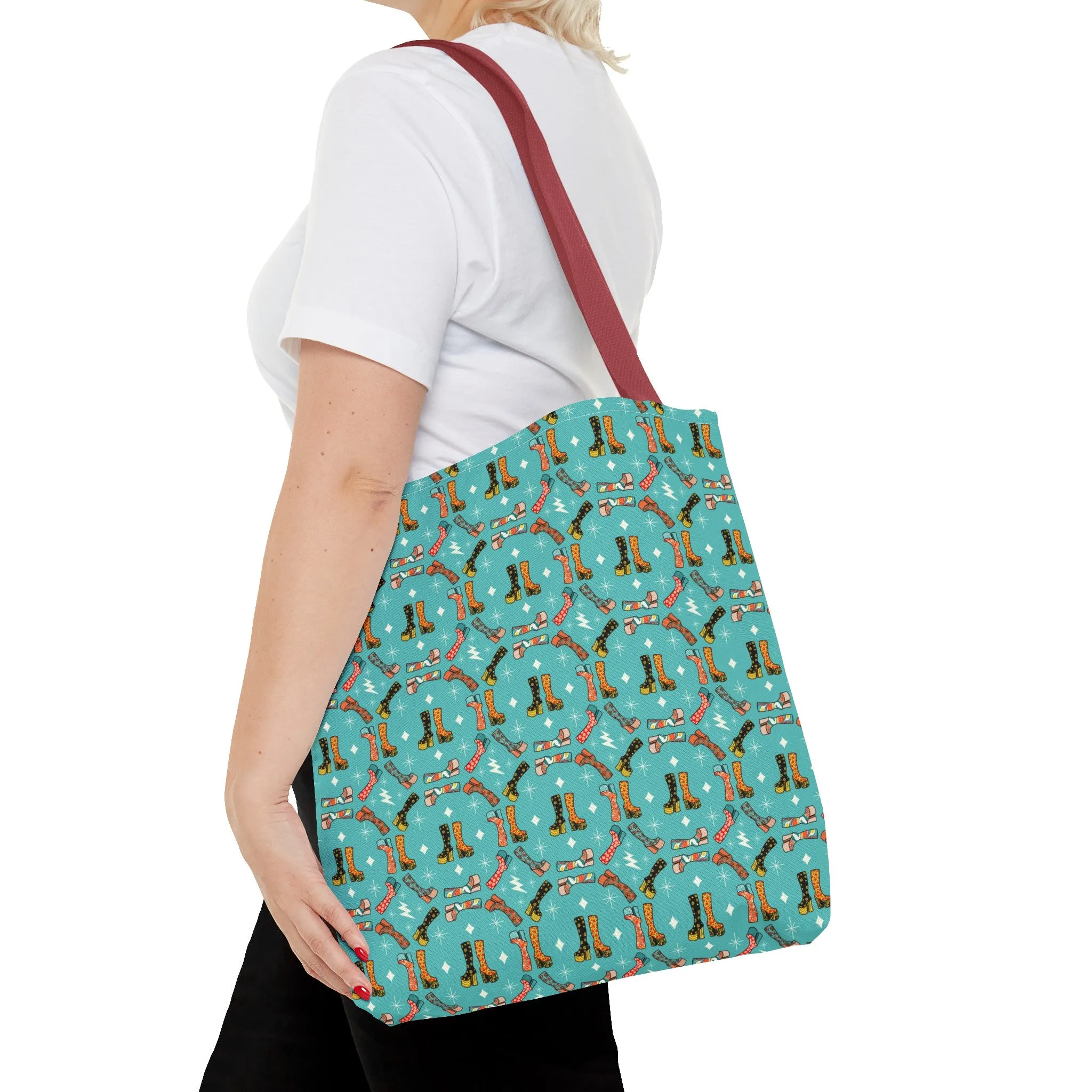 Groovy Boots Tote Bag