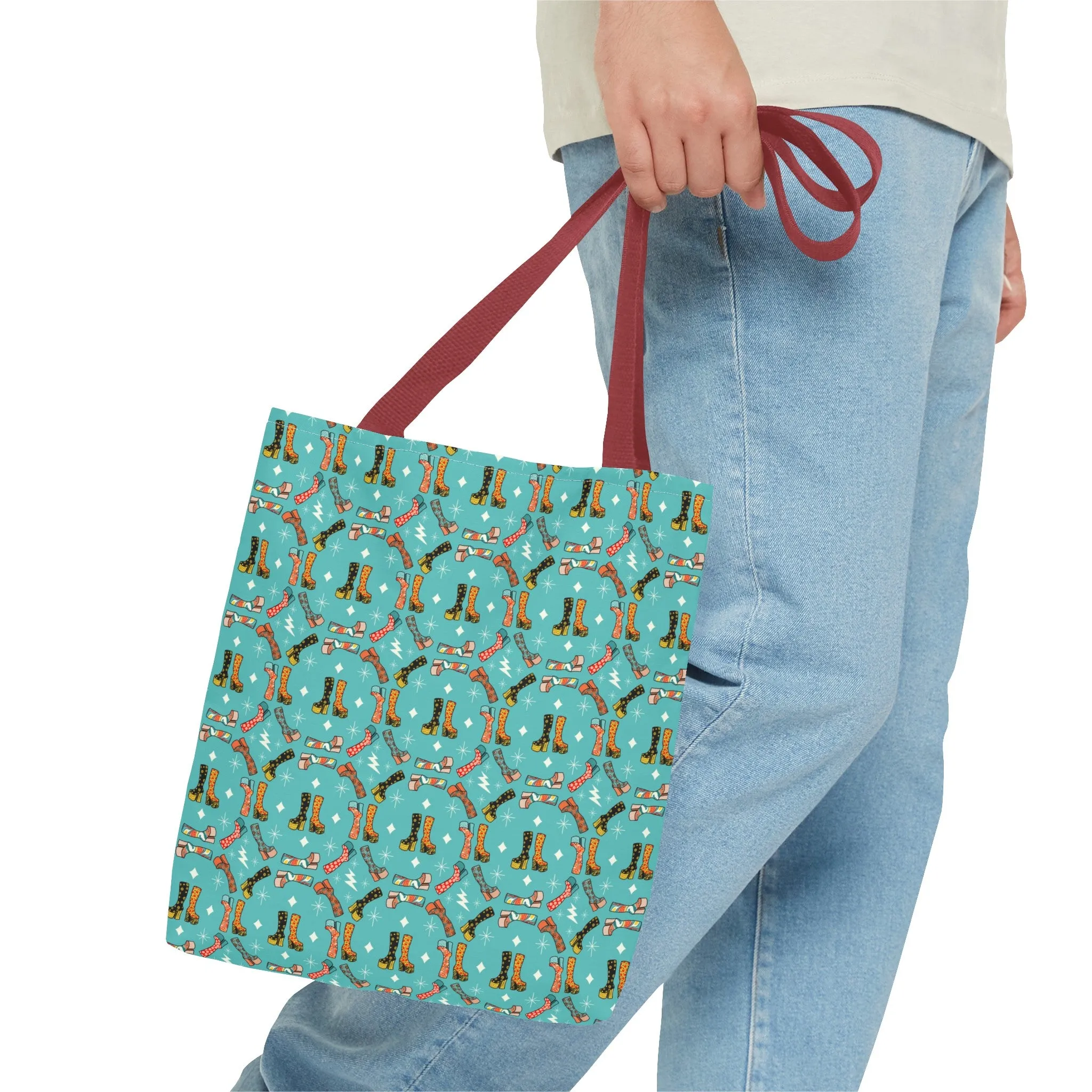 Groovy Boots Tote Bag