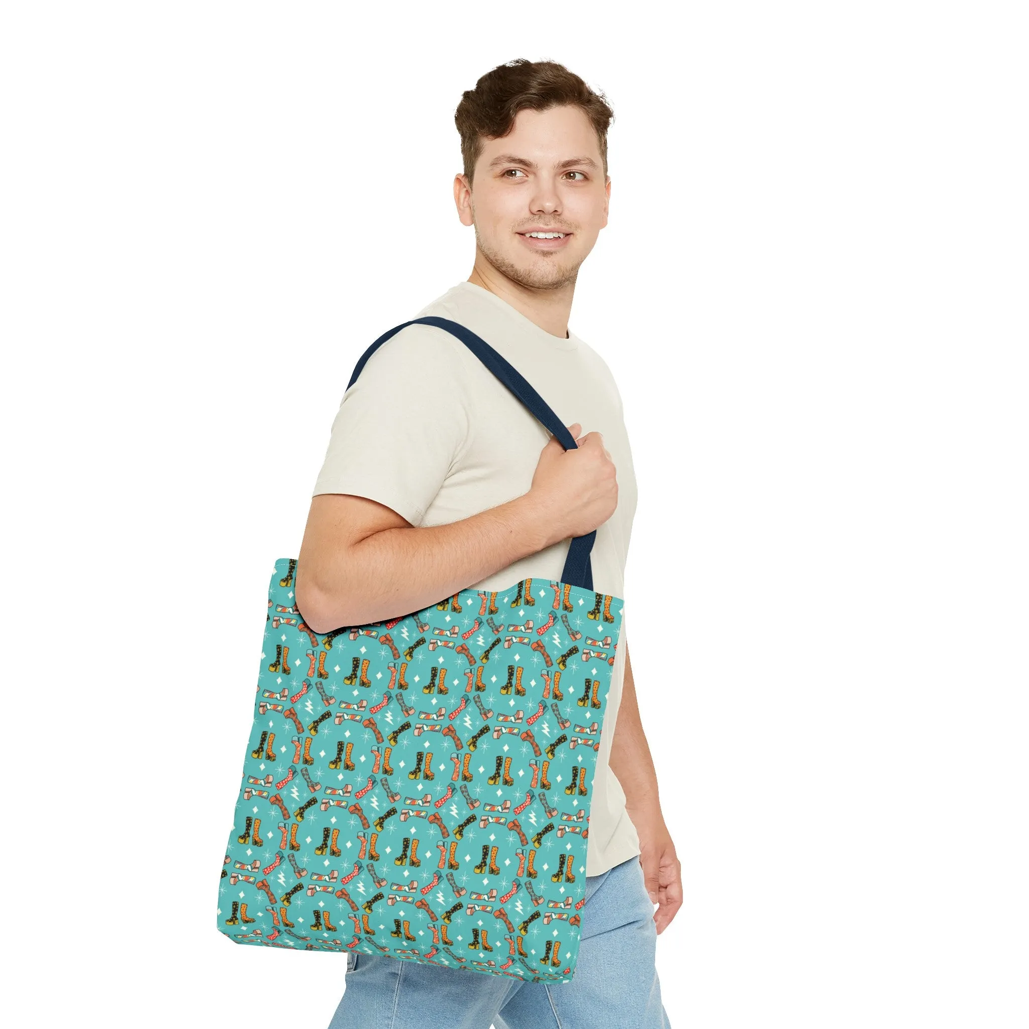 Groovy Boots Tote Bag