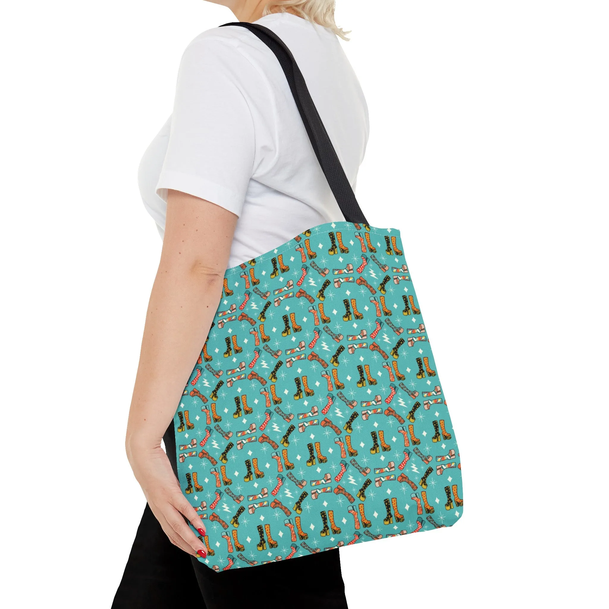 Groovy Boots Tote Bag