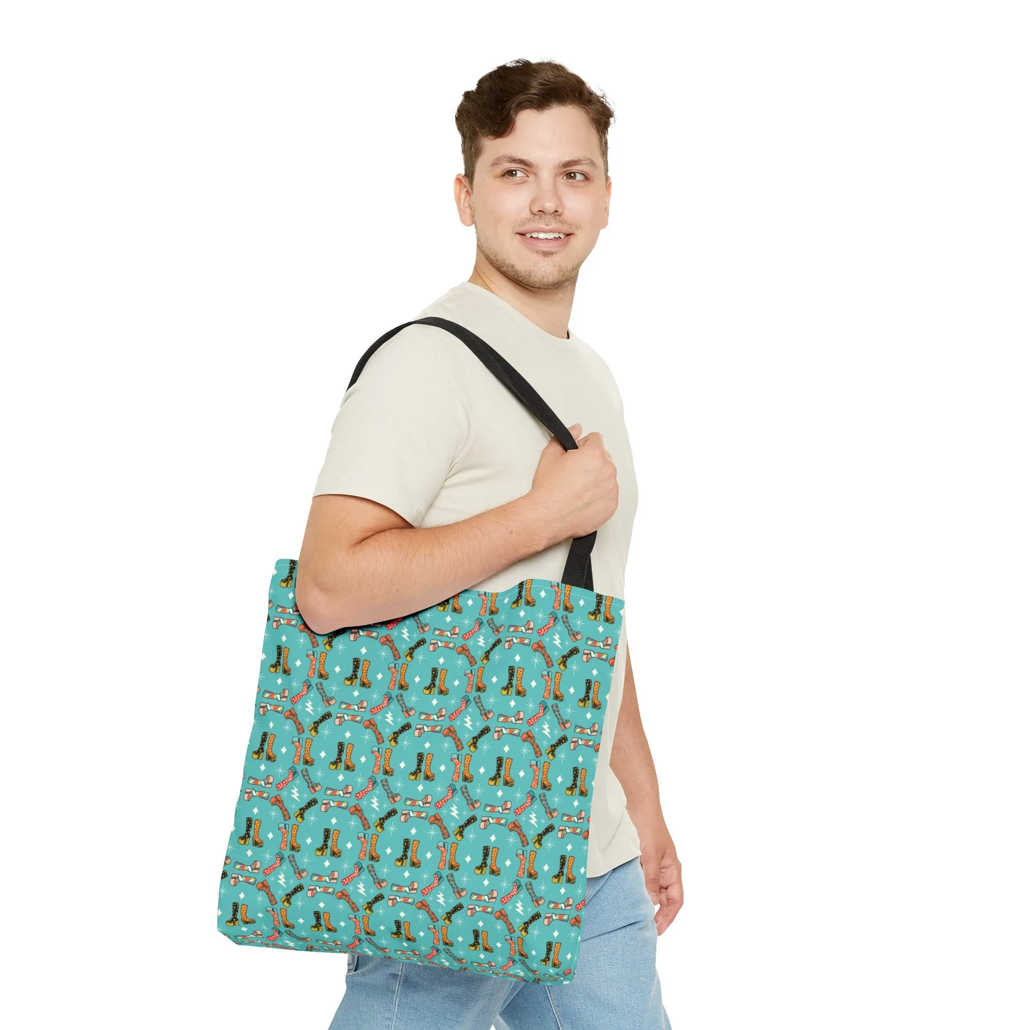 Groovy Boots Tote Bag