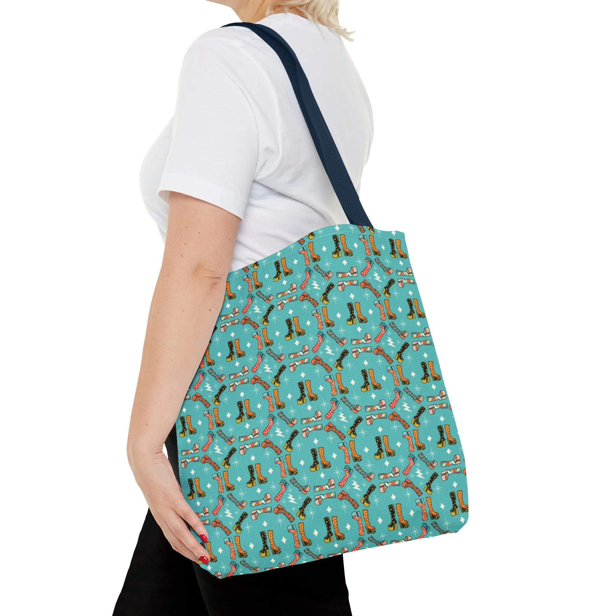 Groovy Boots Tote Bag
