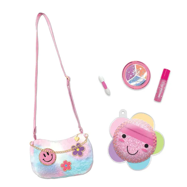 Groovy Flower Smiley Crossbody