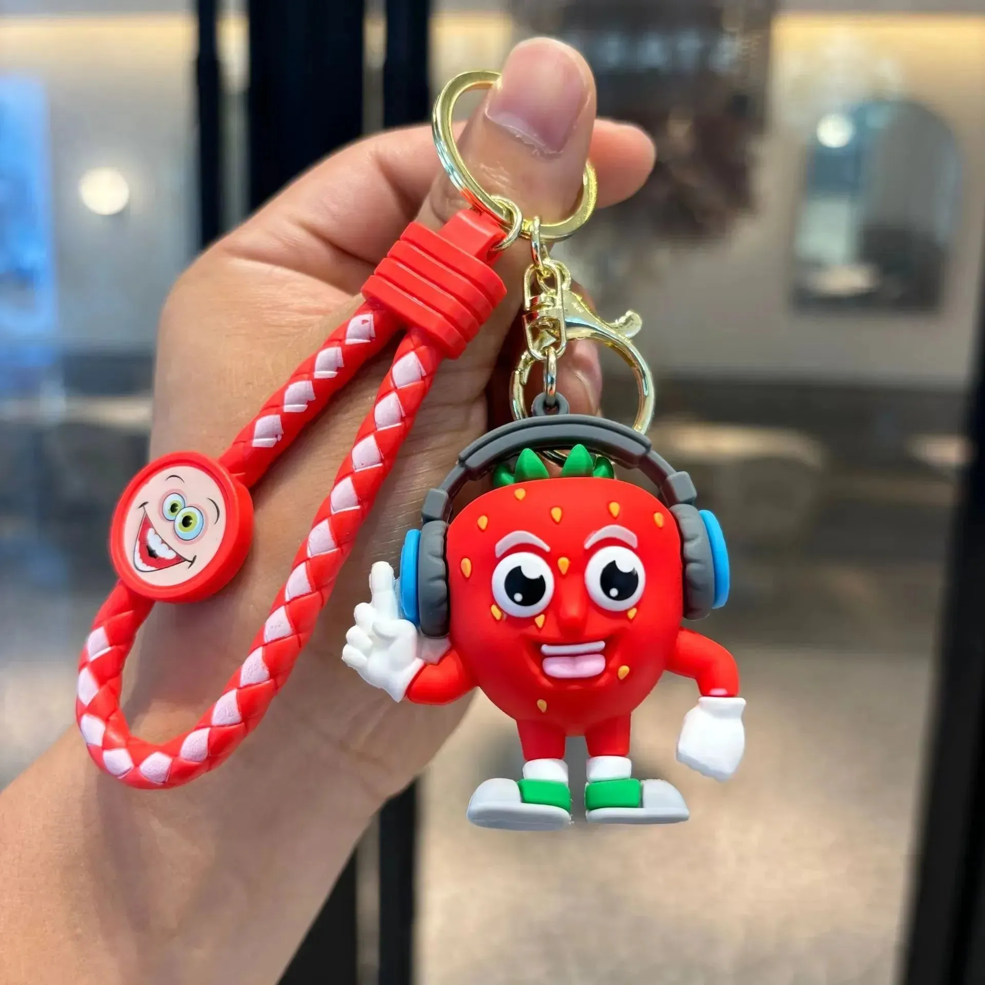 Groovy Fruits 3D Keychain