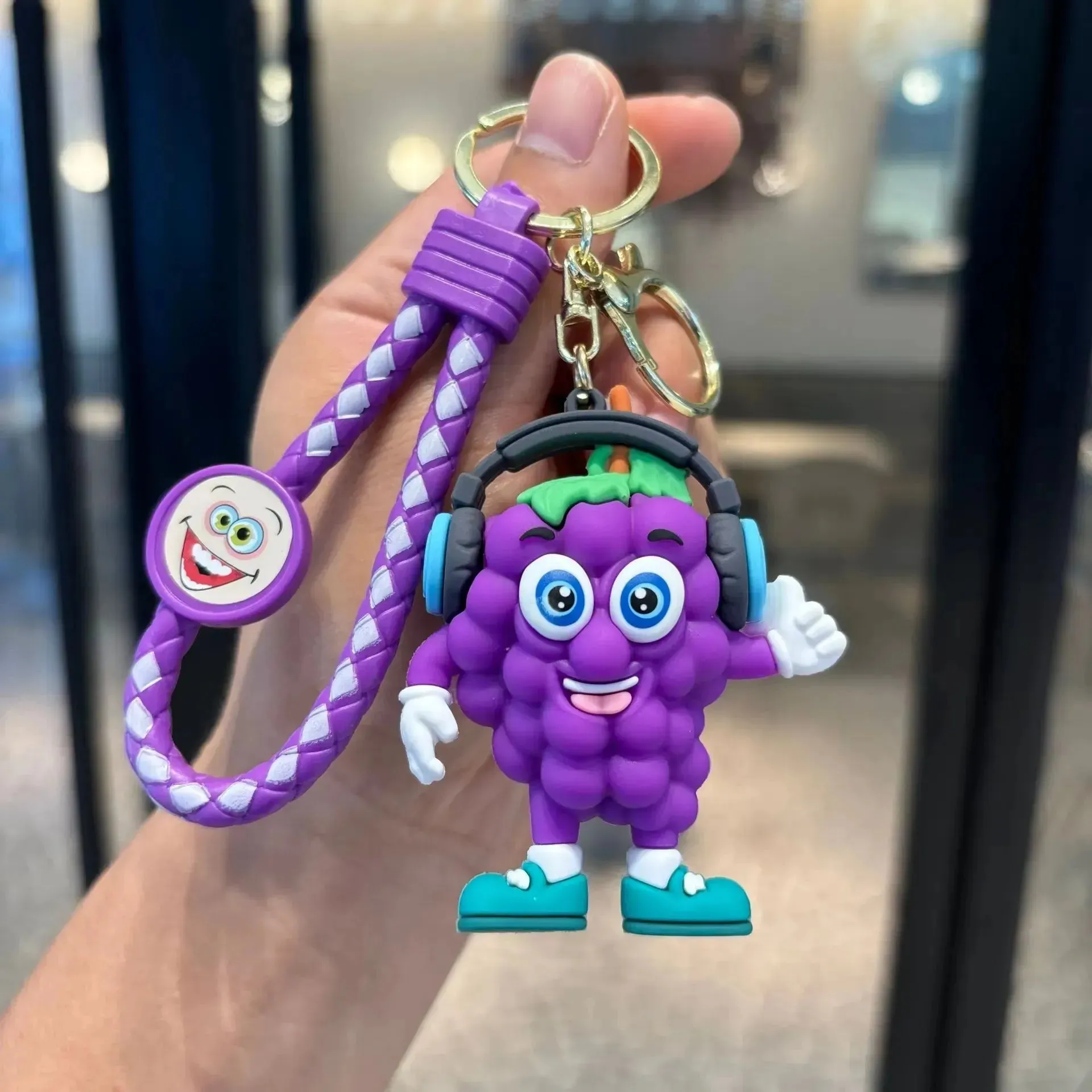 Groovy Fruits 3D Keychain
