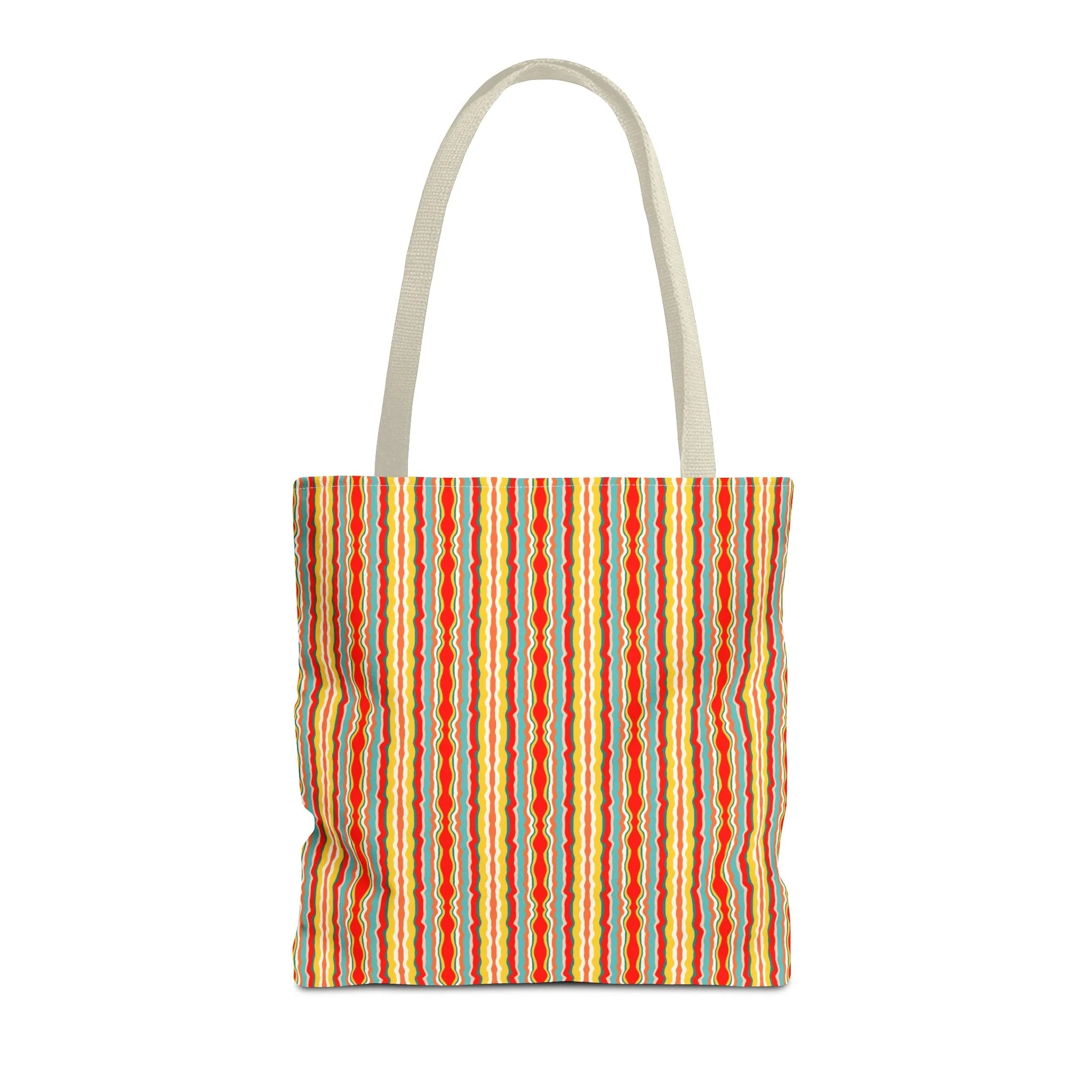 Groovy Stripes Tote Bag