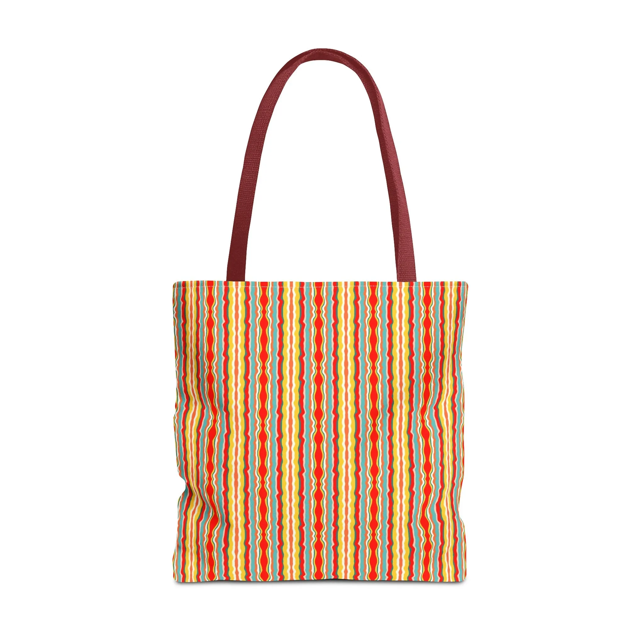 Groovy Stripes Tote Bag