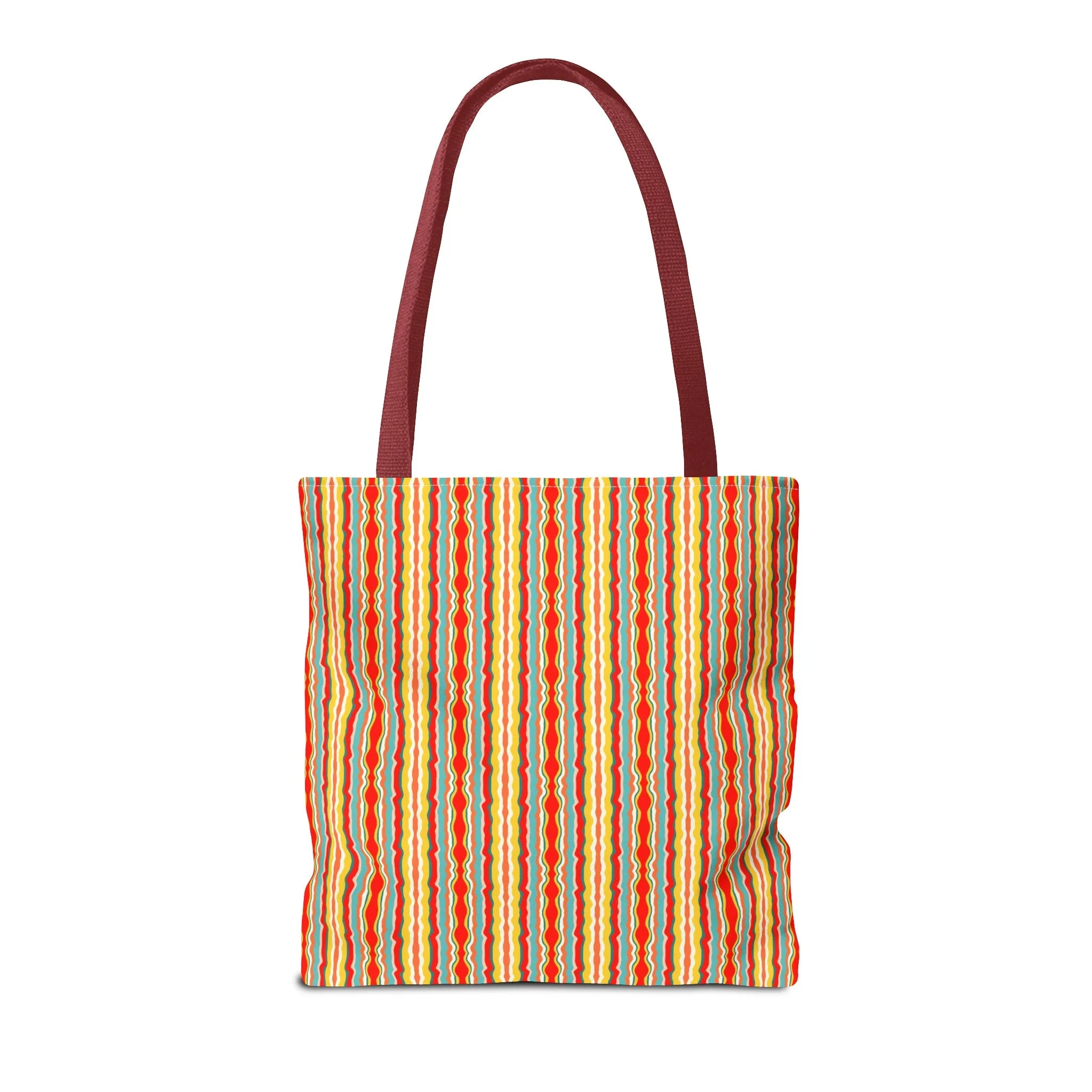 Groovy Stripes Tote Bag