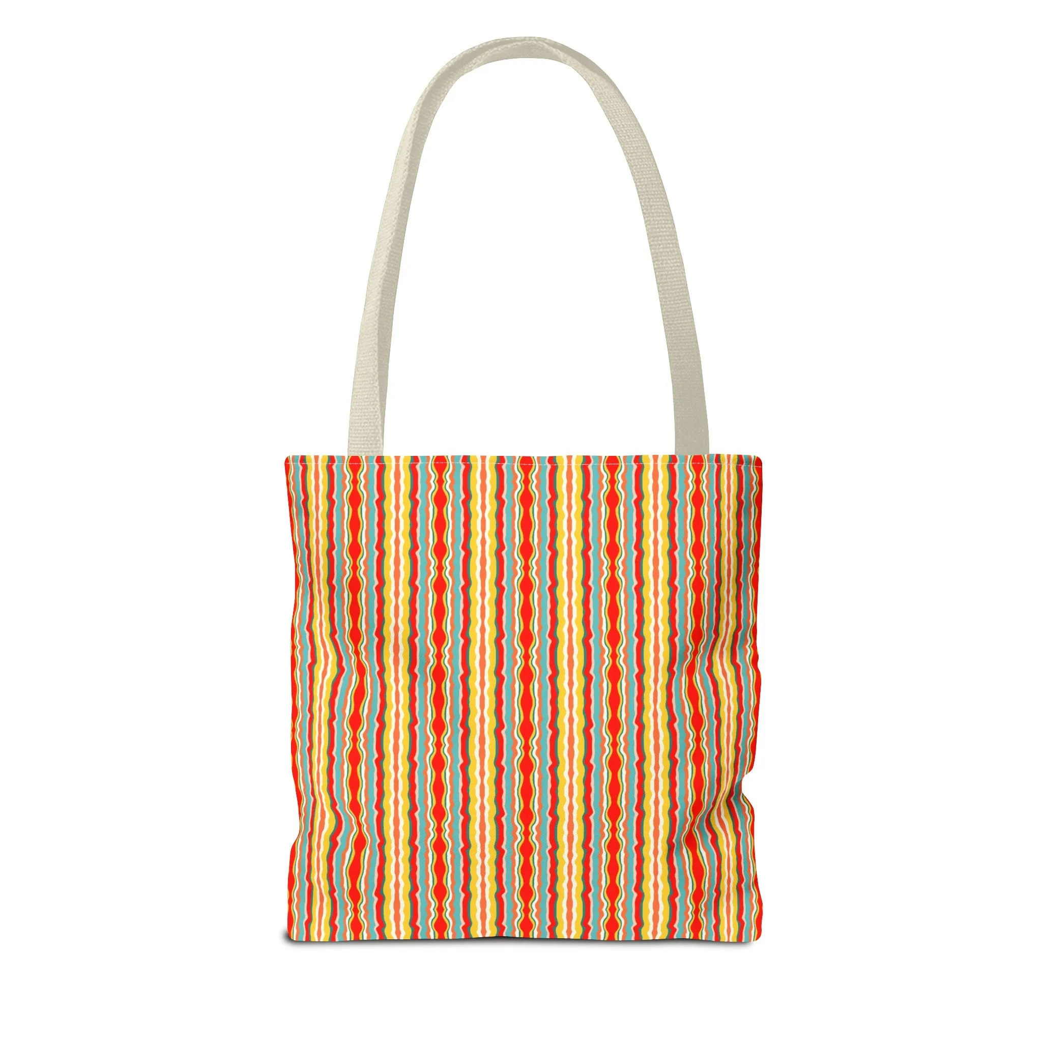 Groovy Stripes Tote Bag