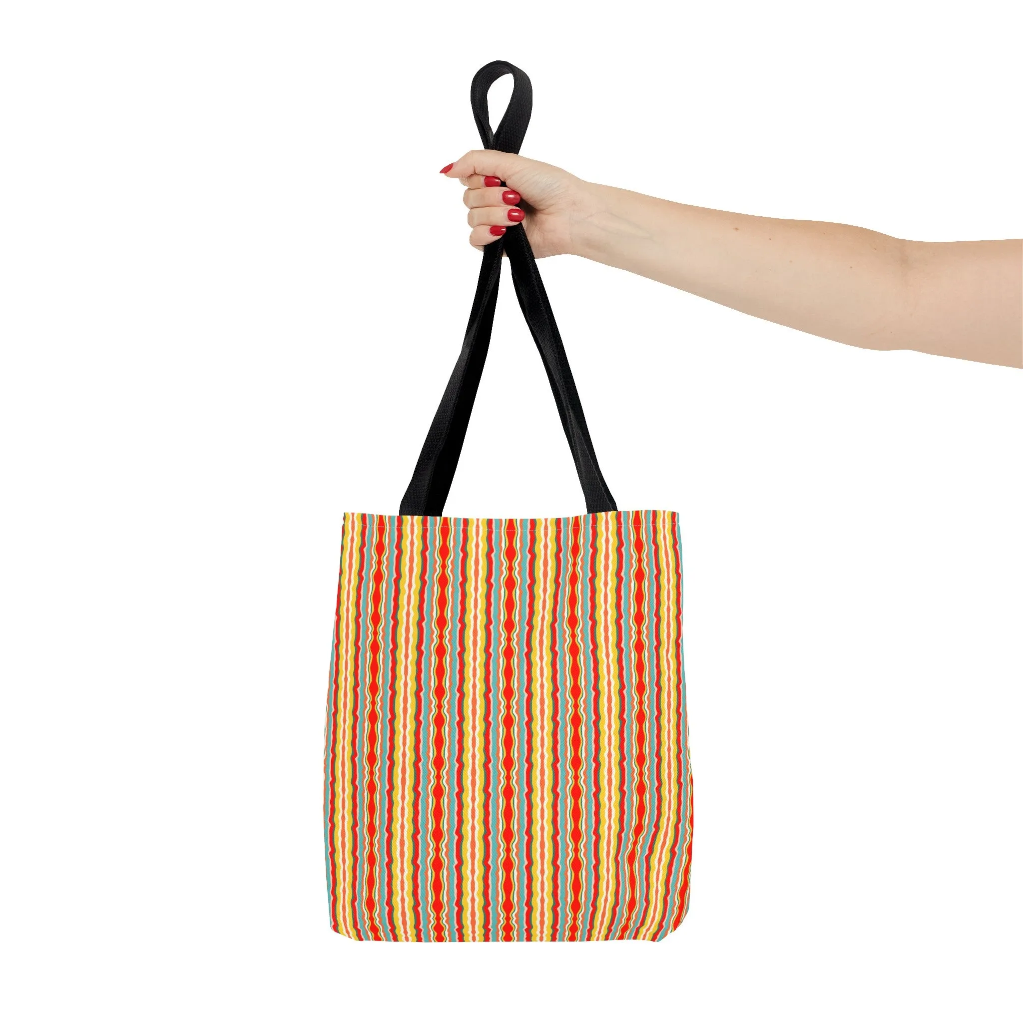 Groovy Stripes Tote Bag
