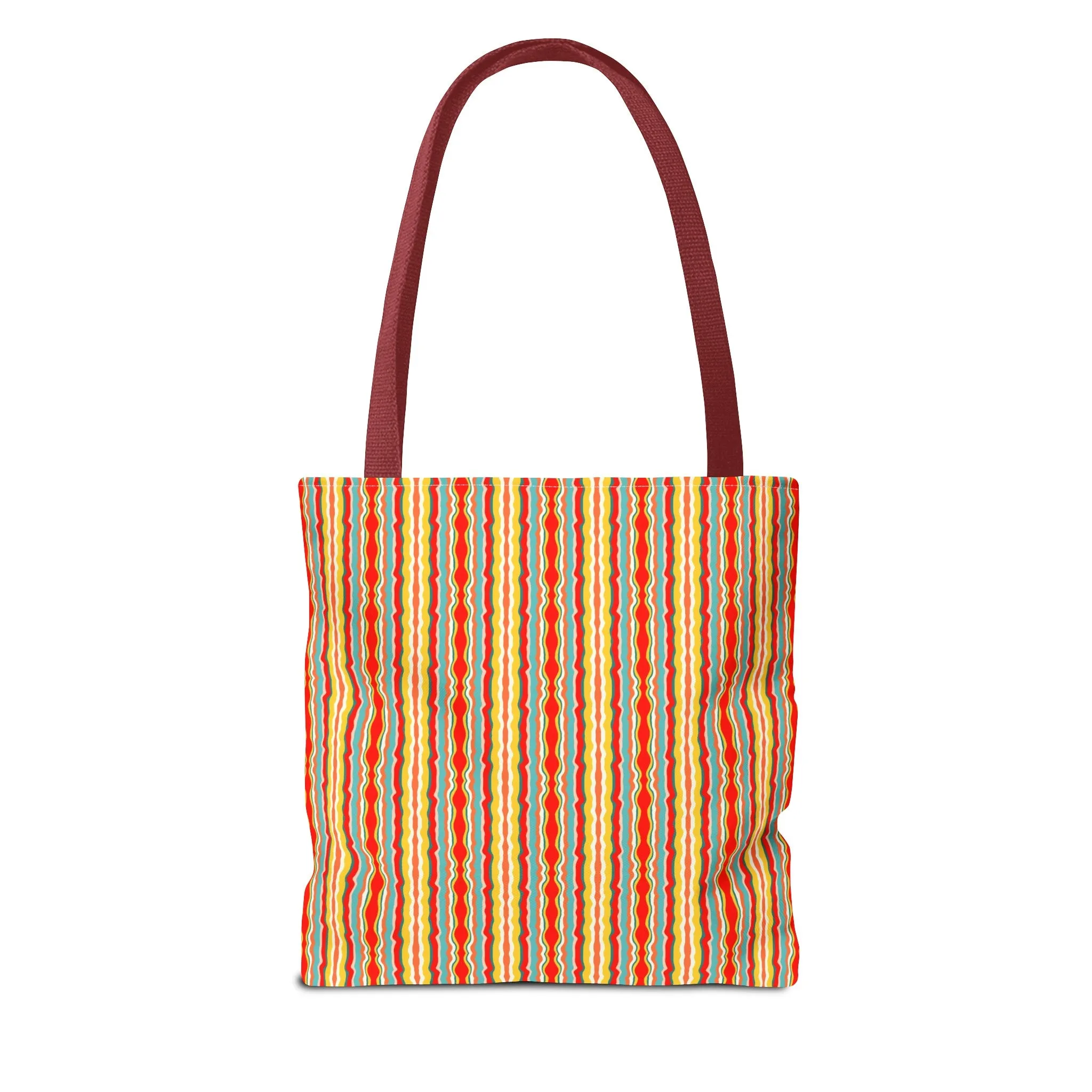 Groovy Stripes Tote Bag