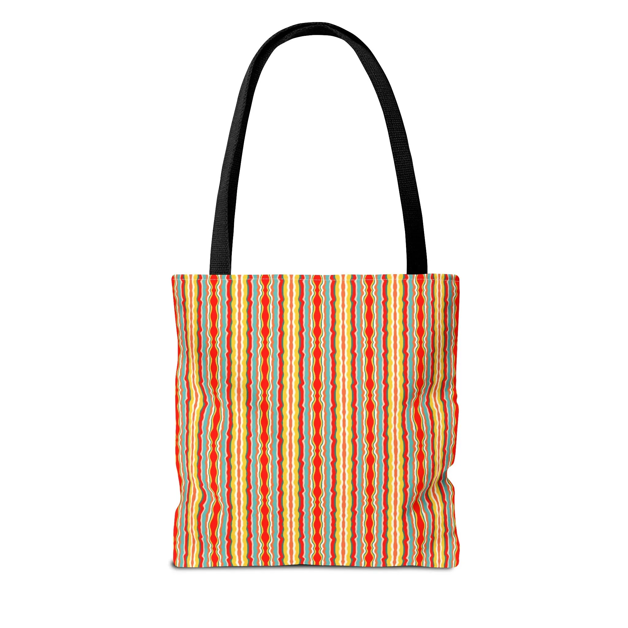 Groovy Stripes Tote Bag