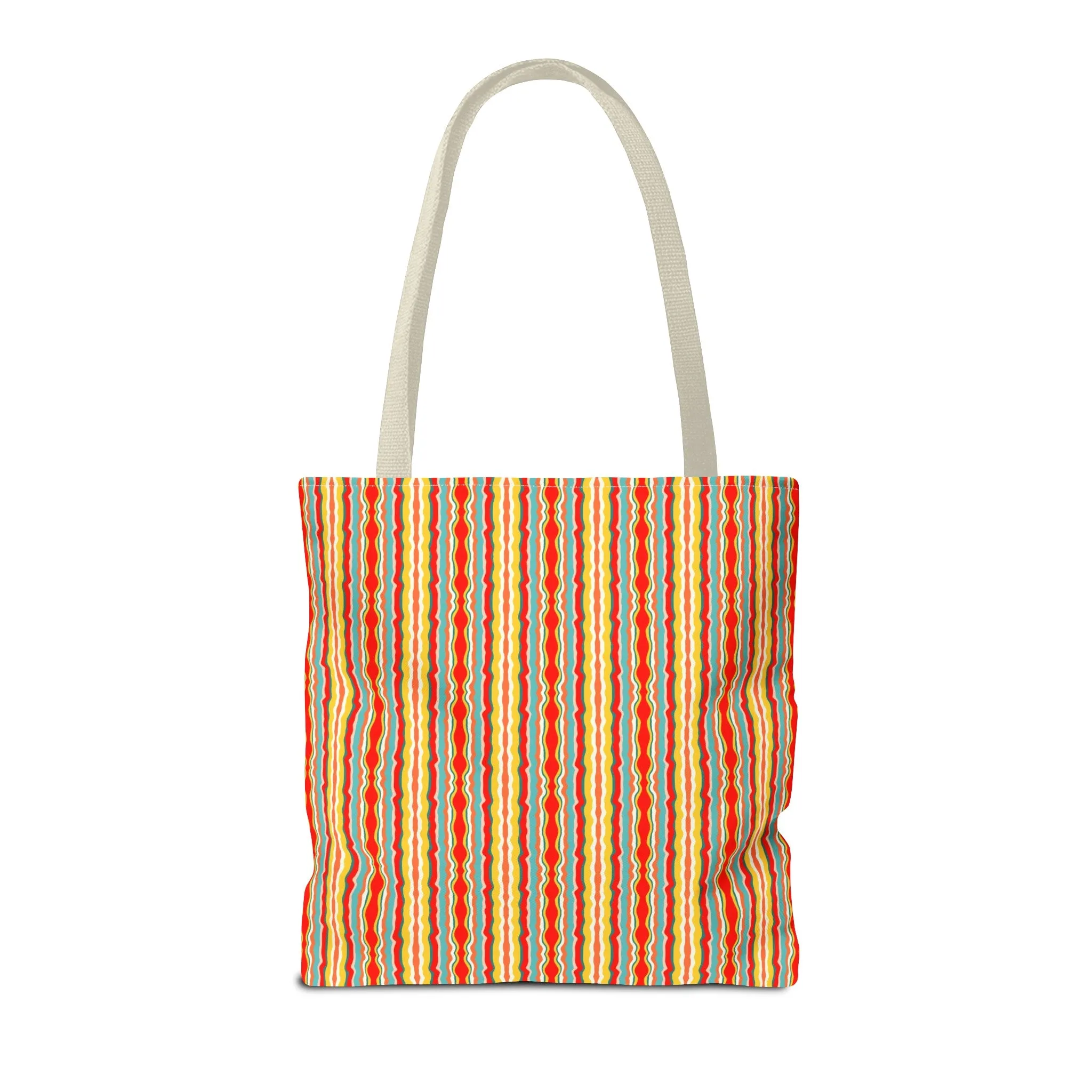 Groovy Stripes Tote Bag