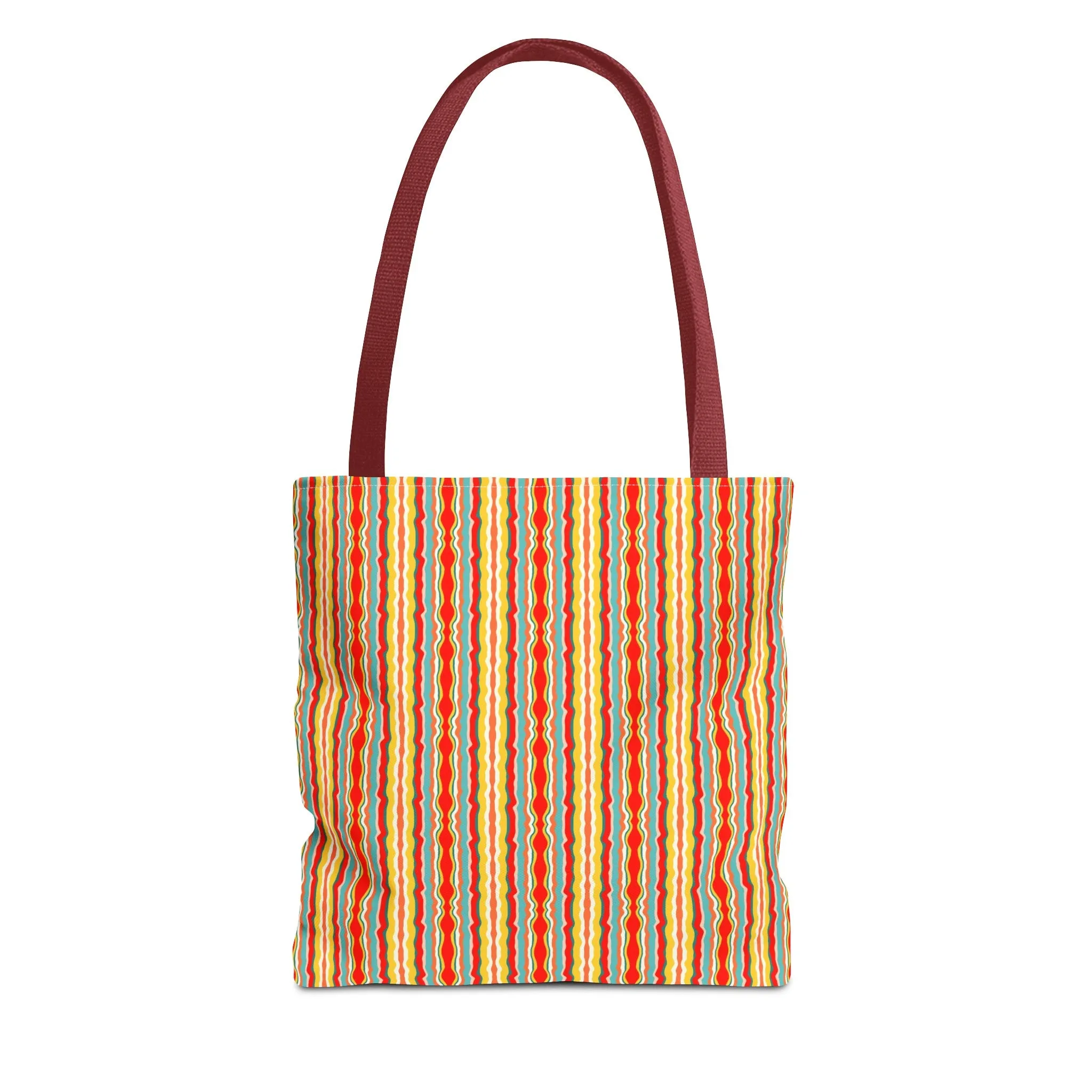 Groovy Stripes Tote Bag