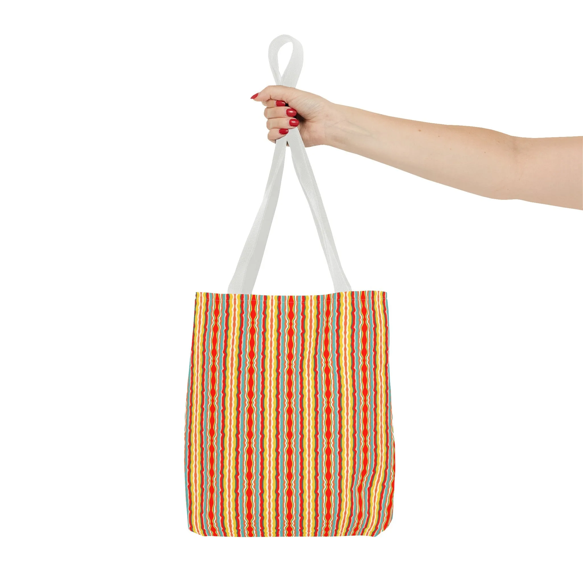 Groovy Stripes Tote Bag