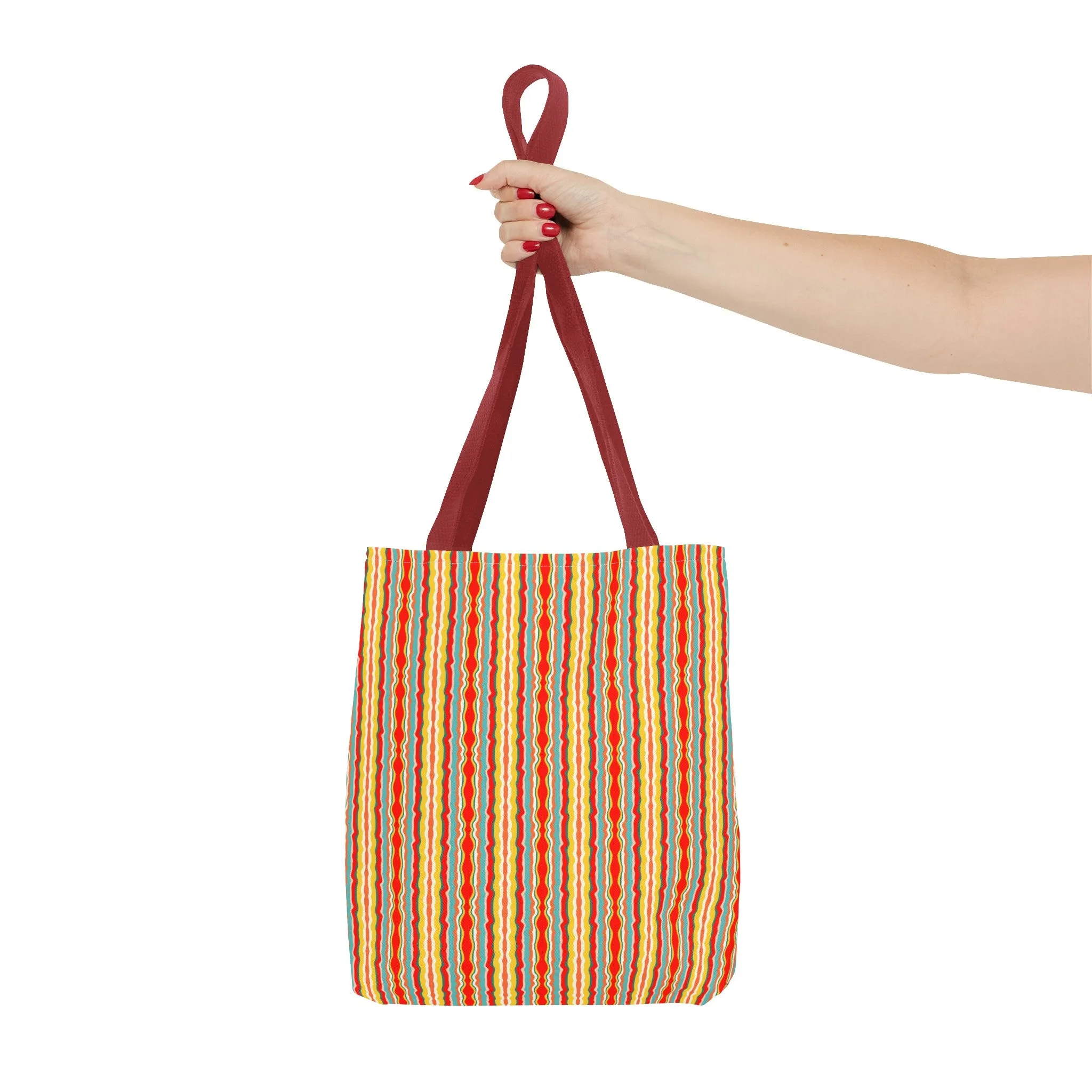 Groovy Stripes Tote Bag