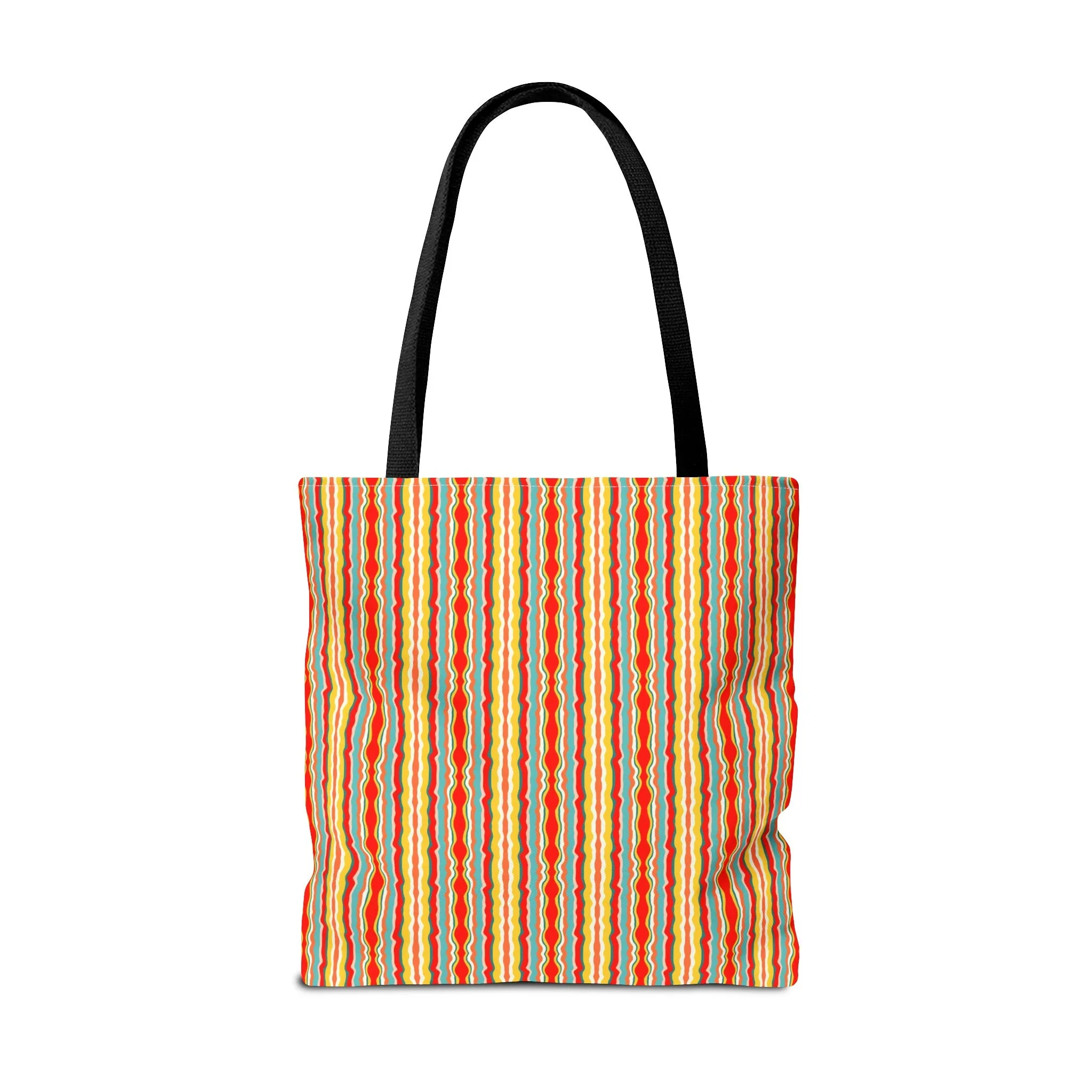 Groovy Stripes Tote Bag