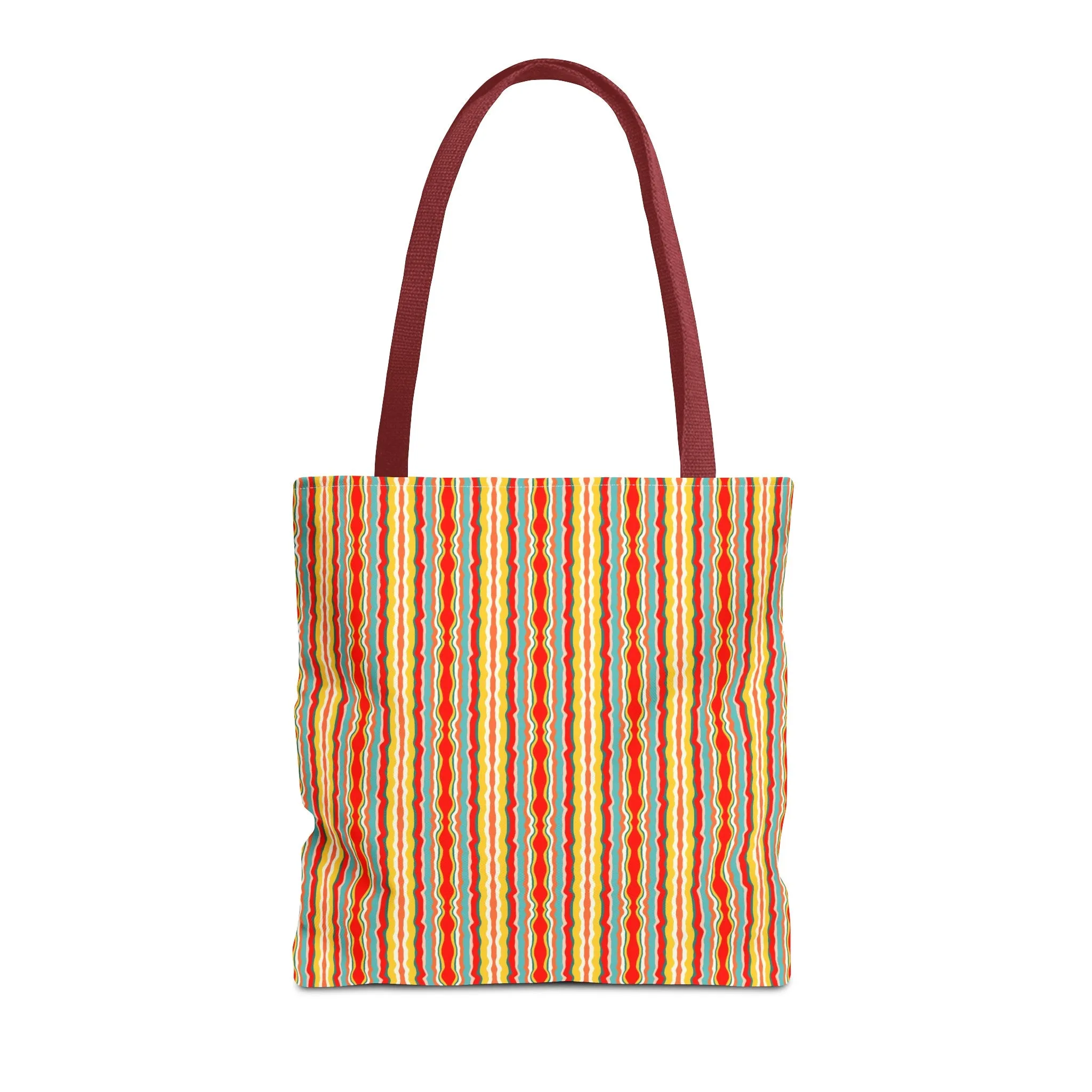 Groovy Stripes Tote Bag