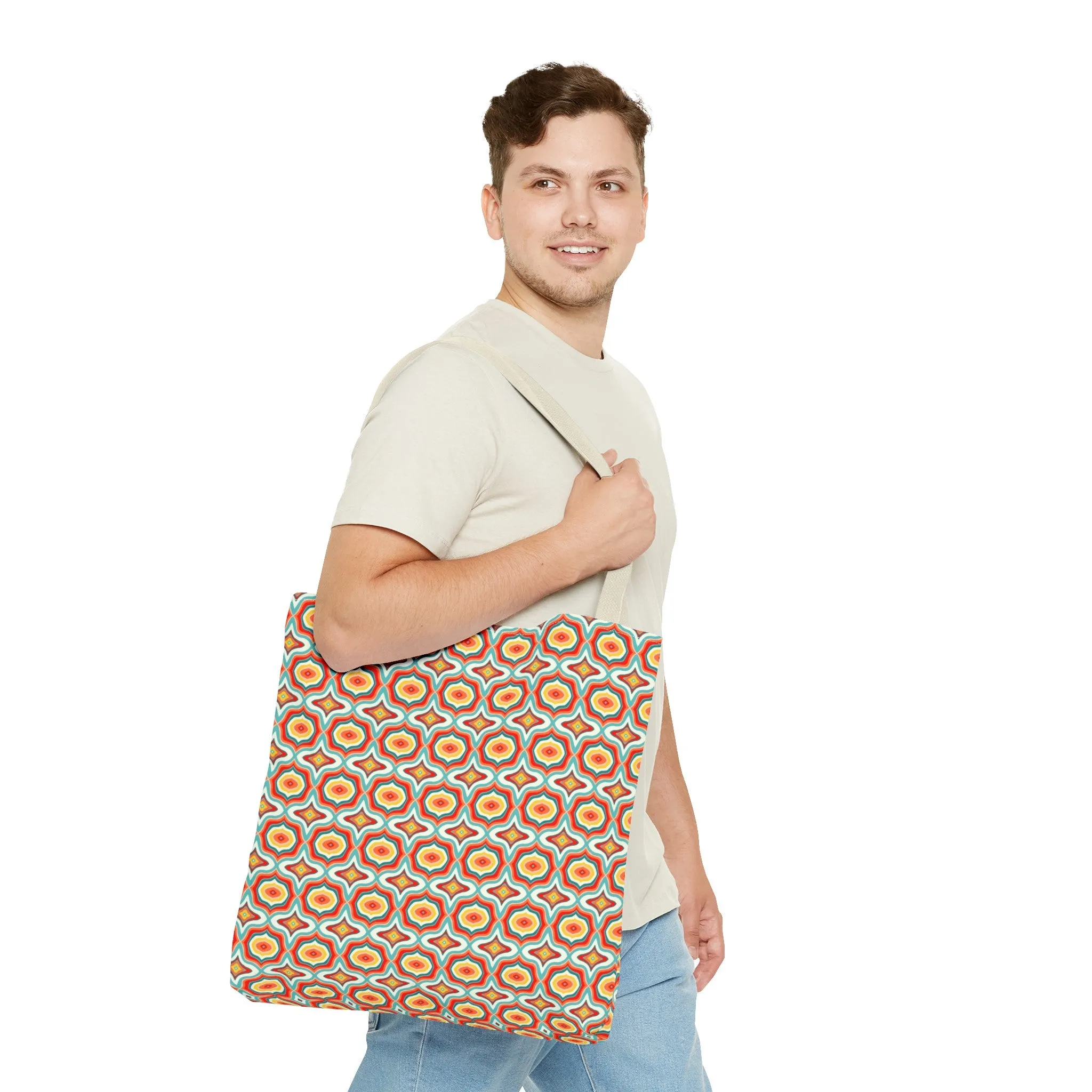 Groovy Waves Tote Bag
