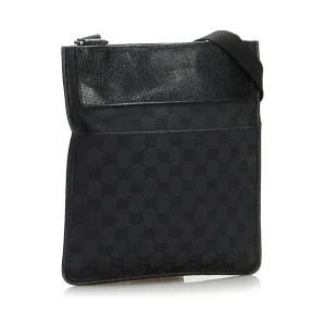 Gucci GG Canvas Crossbody Bag (SHG-1uCZP7)