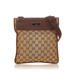 Gucci GG Canvas Crossbody Bag (SHG-25766)