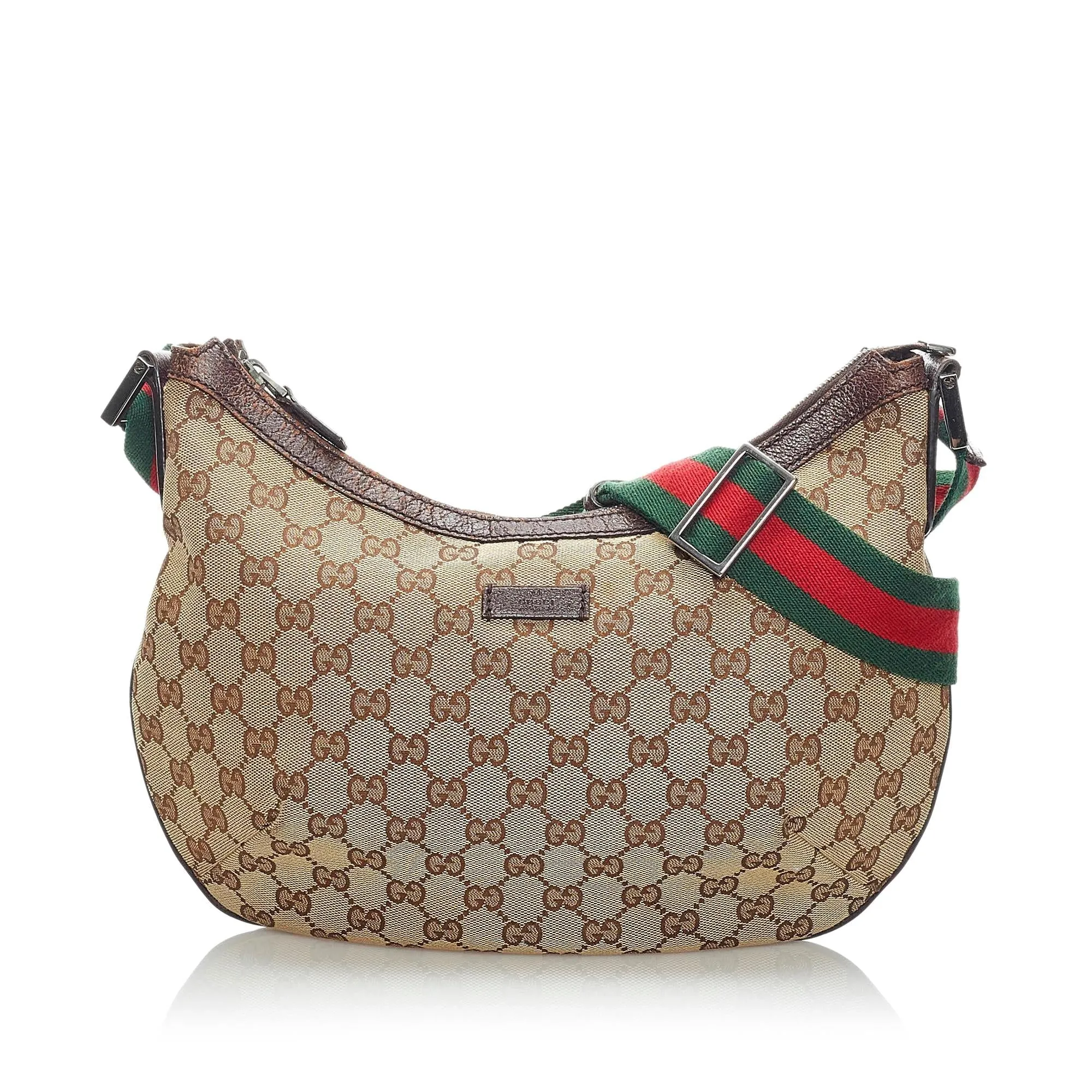 Gucci GG Canvas Crossbody Bag (SHG-34102)