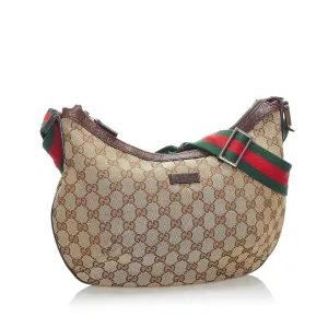 Gucci GG Canvas Crossbody Bag (SHG-34102)