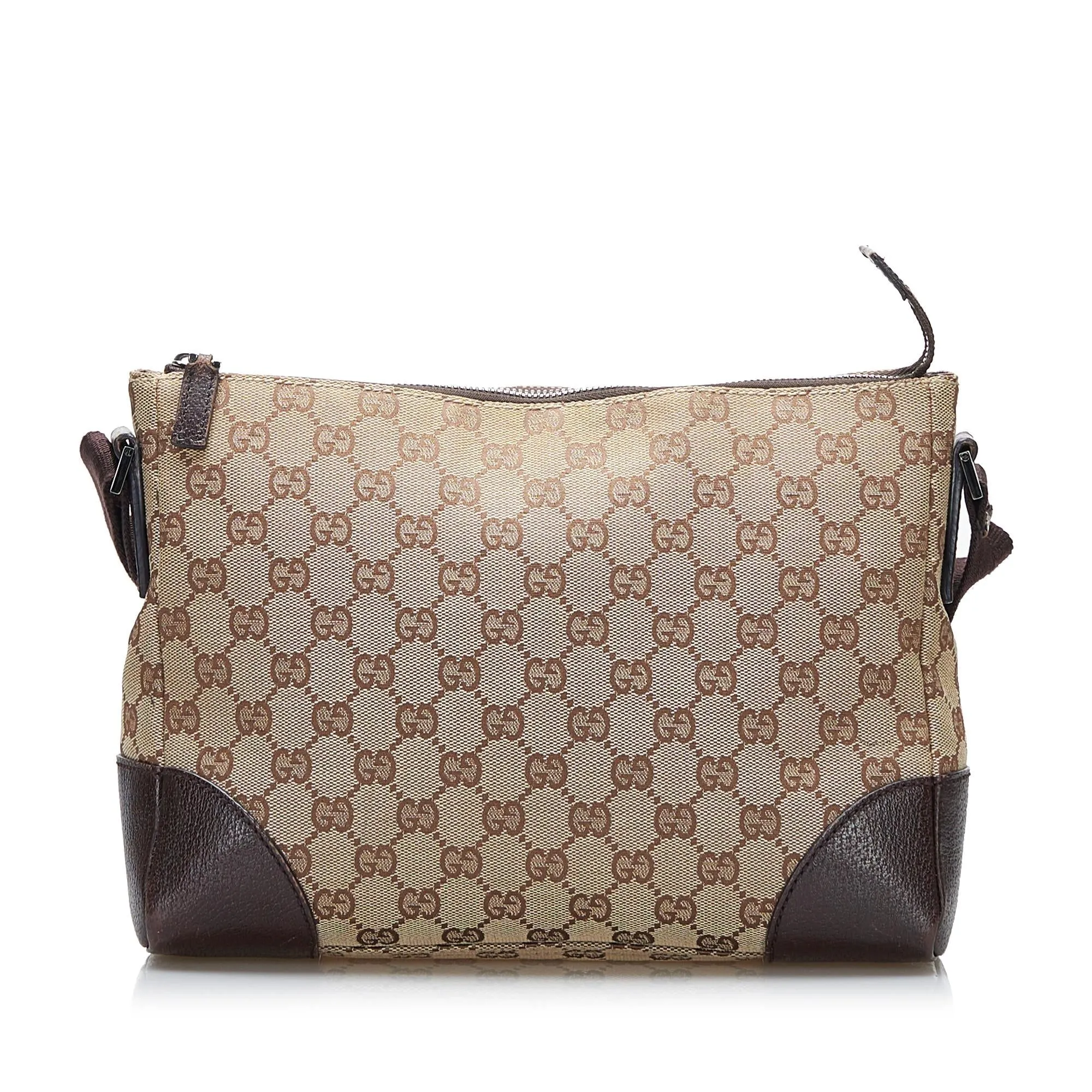 Gucci GG Canvas Crossbody Bag (SHG-bEZWx8)
