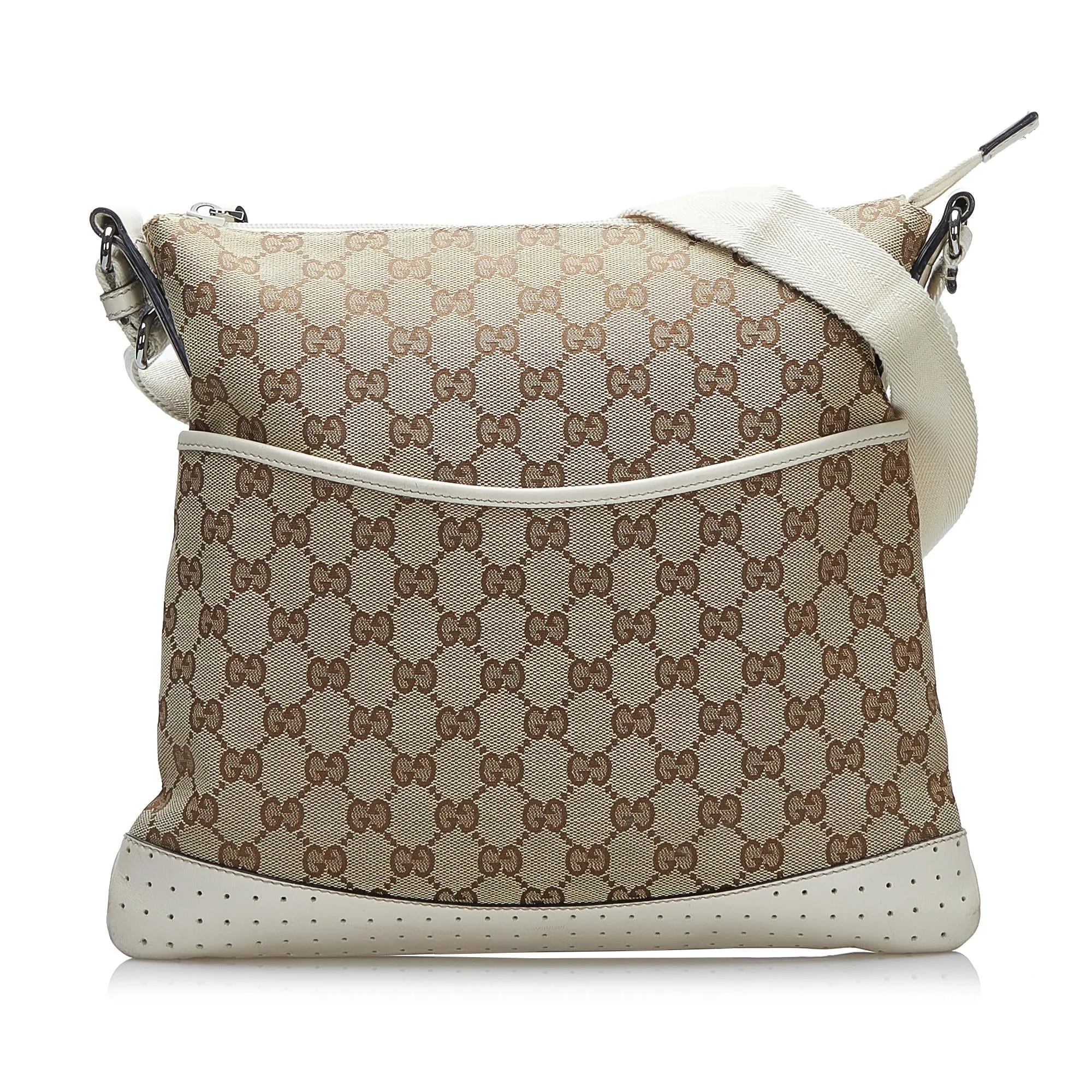 Gucci GG Canvas Crossbody (SHG-37940)