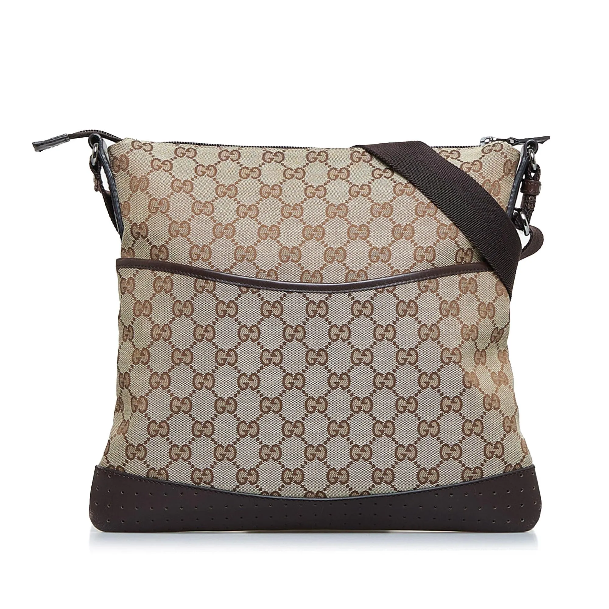 Gucci GG Canvas Crossbody (SHG-87k0HK)