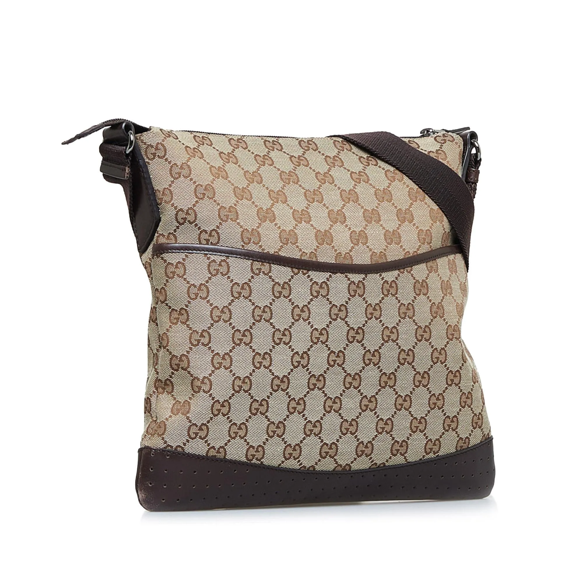 Gucci GG Canvas Crossbody (SHG-87k0HK)