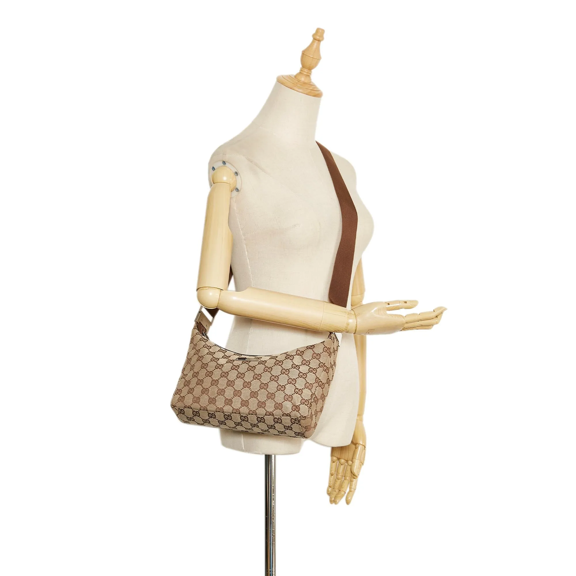 Gucci GG Canvas Crossbody (SHG-ewEN2M)