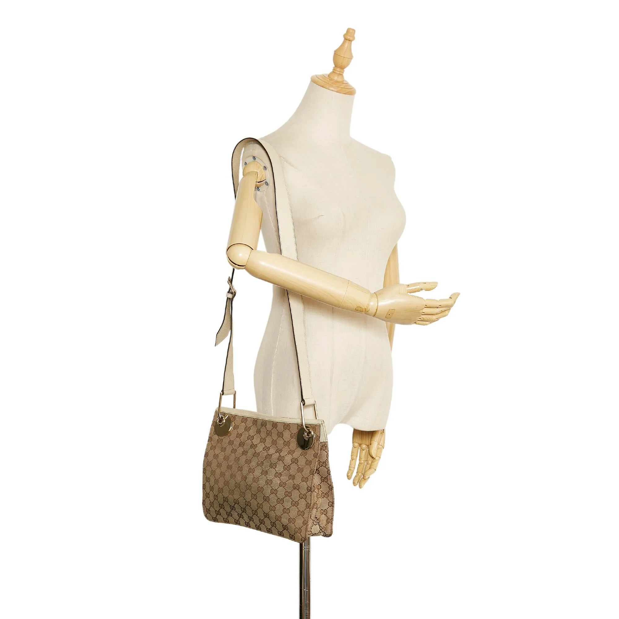 Gucci GG Canvas Eclipse Crossbody (SHG-w1Zjmu)